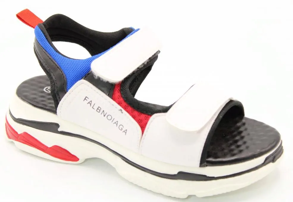 Женские летние босоножки белого цвета RAFFAELLO BS01-1182