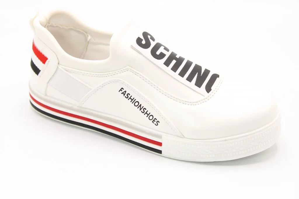 Женские весенние кеды белого цвета SAIJUN BS02-2204