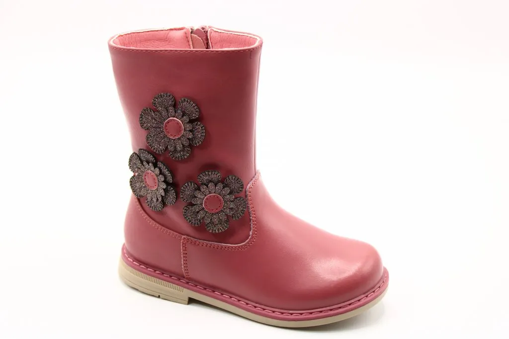 Детские весенние сапоги розового цвета СКАЗКА BS03-219