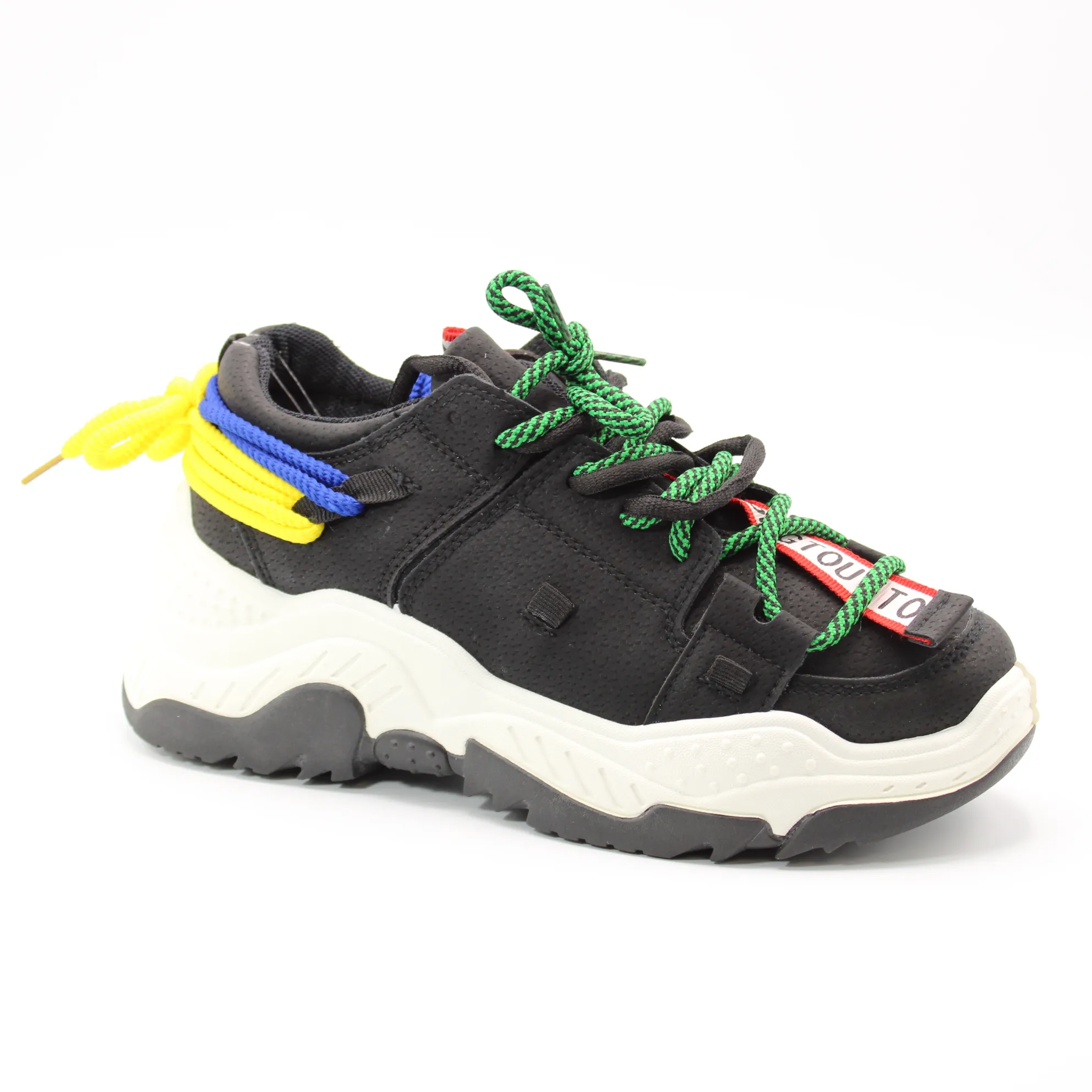 Женские весенние кроссовки черного цвета DINO ALBAT BS01-217