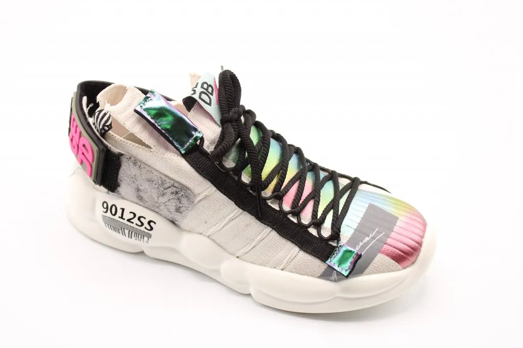 Женские летние кроссовки цвета мультиколор POPULAR FASHION BS02-5293