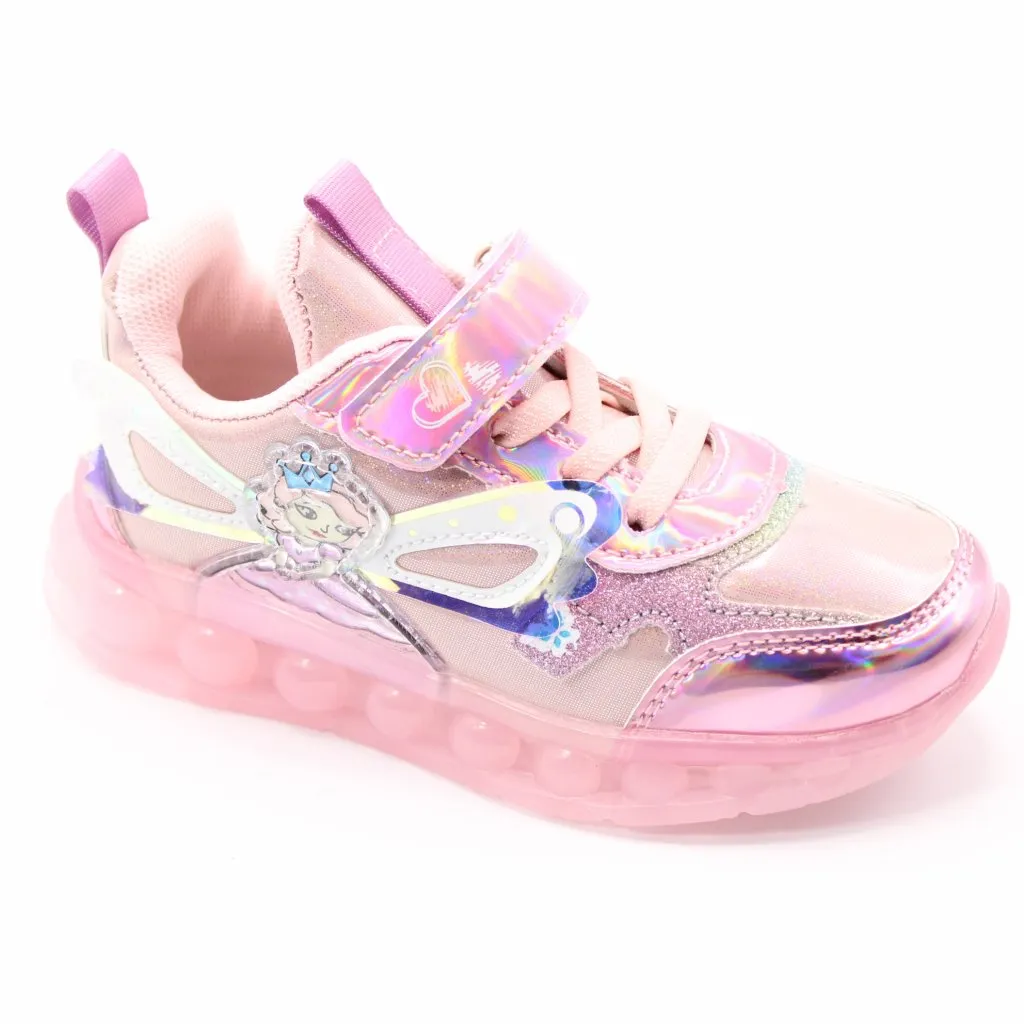 Детские весенние кроссовки розового цвета М+Д BS03-708