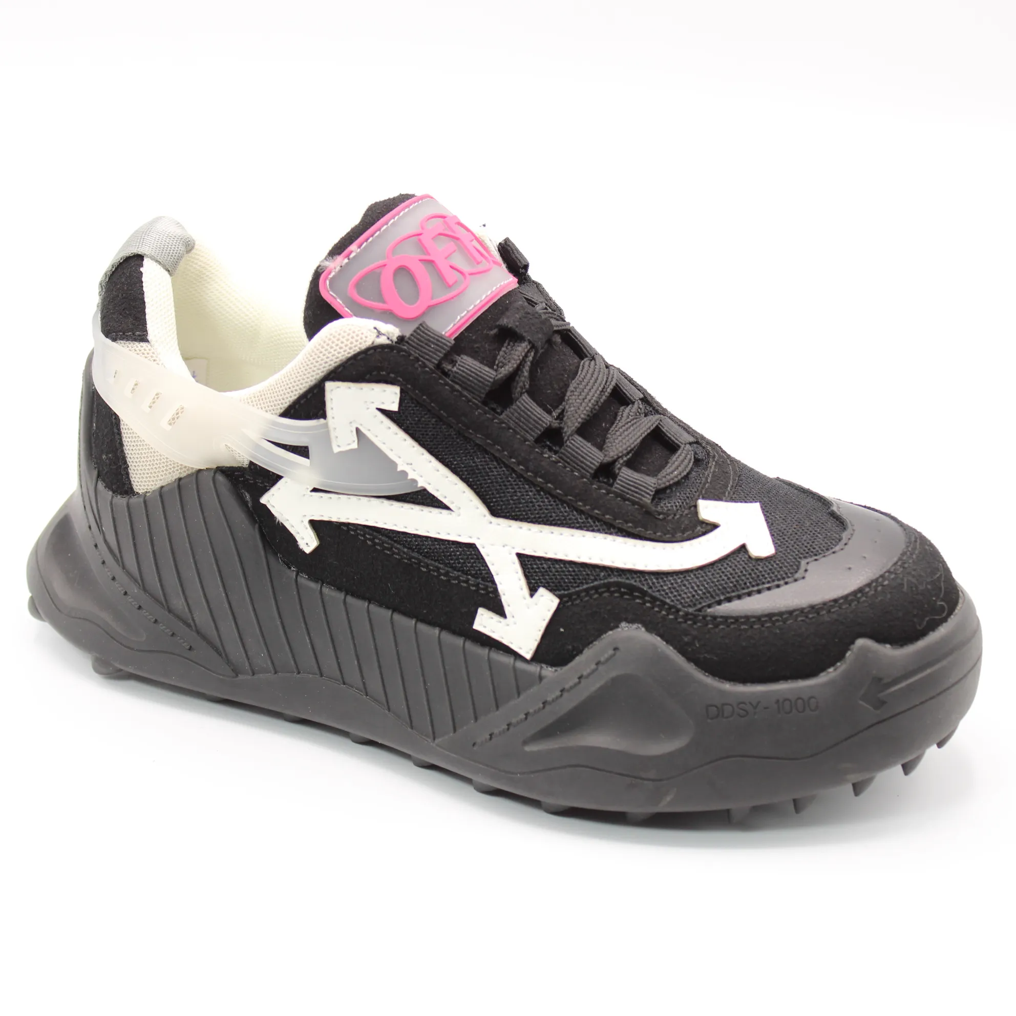 Женские весенние кроссовки черного цвета DINO ALBAT BS02-650