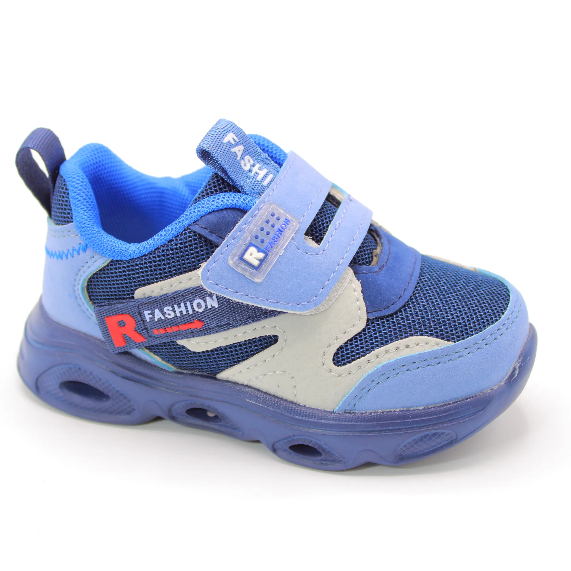 Детские весенние кроссовки синего цвета B&G BS03-2115