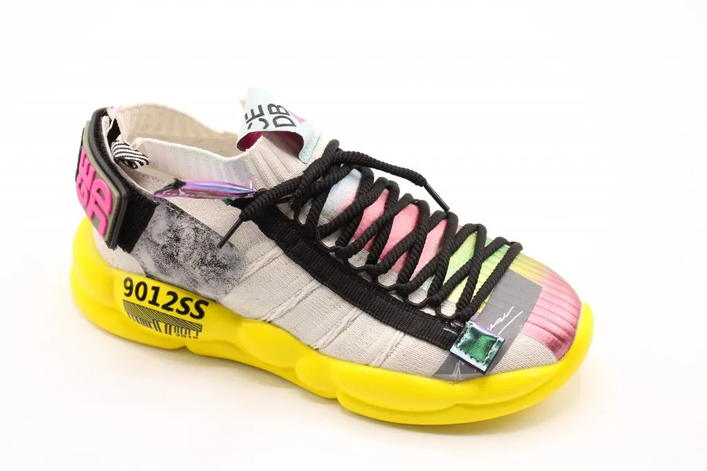 Женские летние кроссовки цвета мультиколор POPULAR FASHION BS02-5294