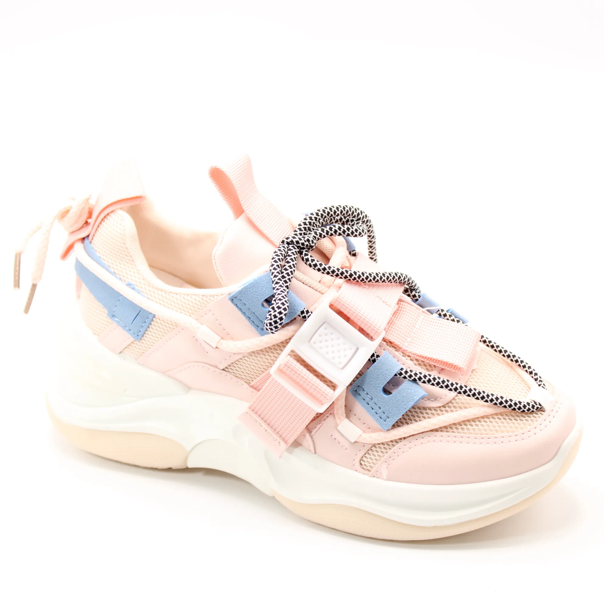 Женские весенние кроссовки розового цвета MARIO RICHI BS01-90