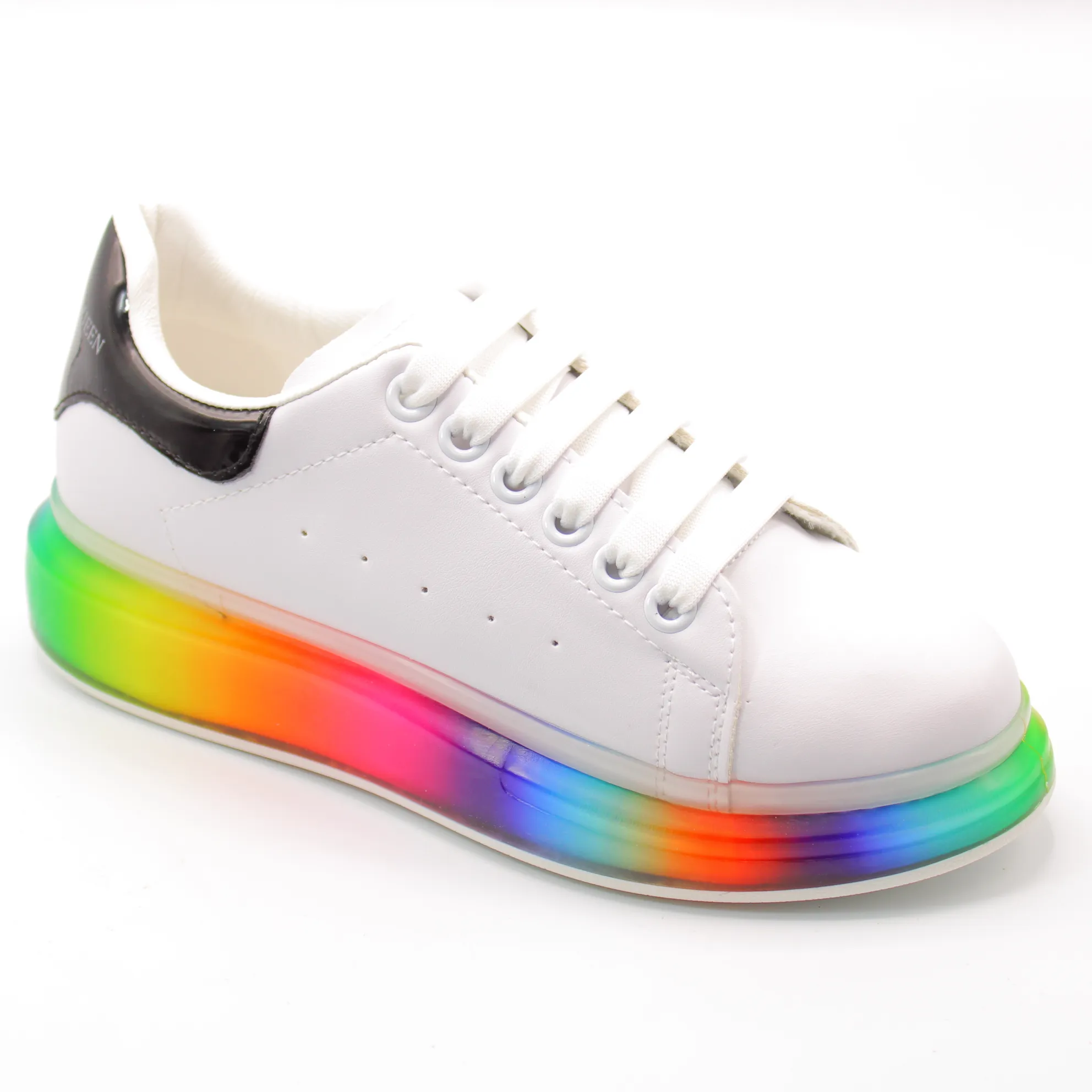 Женские весенние кроссовки белого цвета SJMOK BS06-63