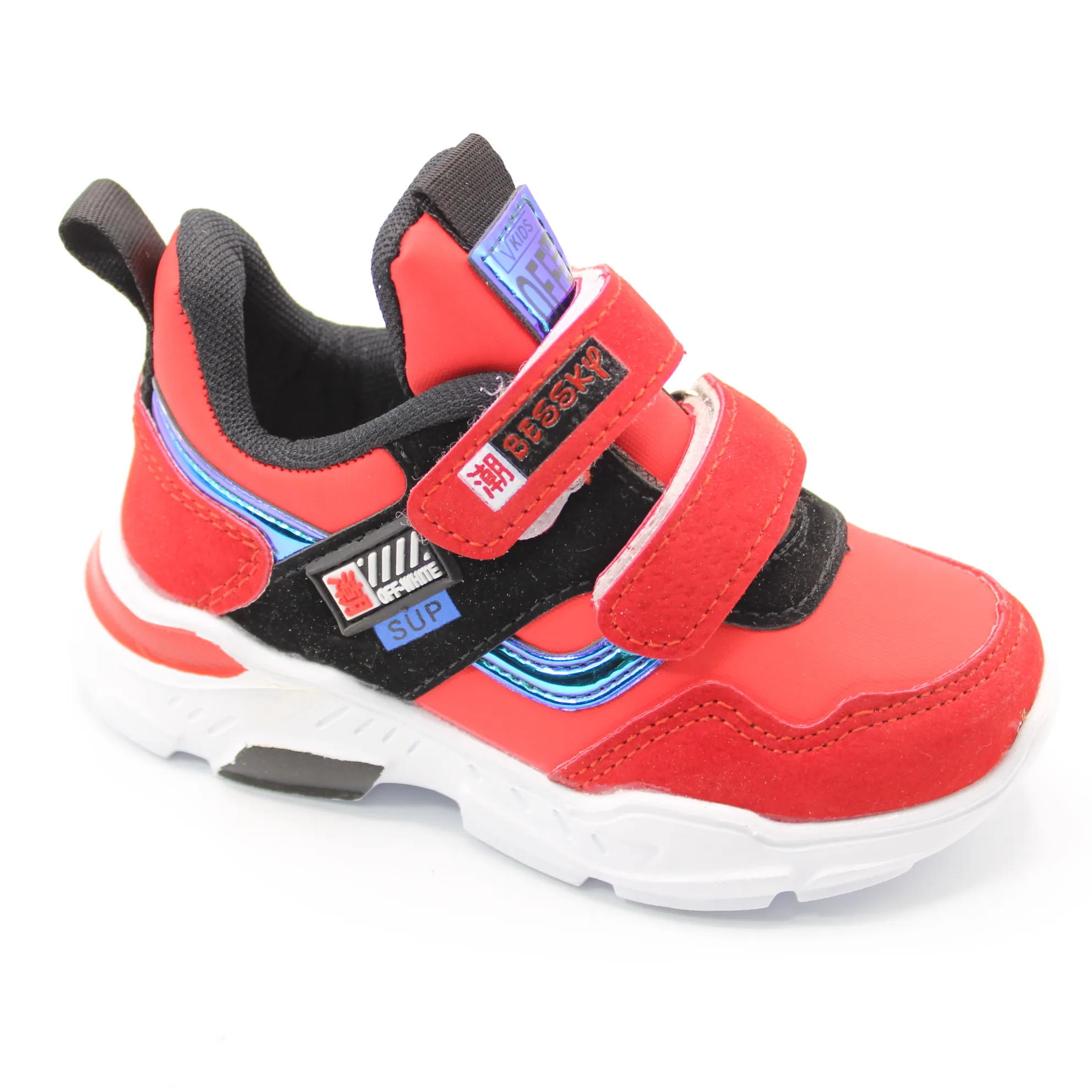 Детские весенние кроссовки красного цвета BESSKY BS03-2060