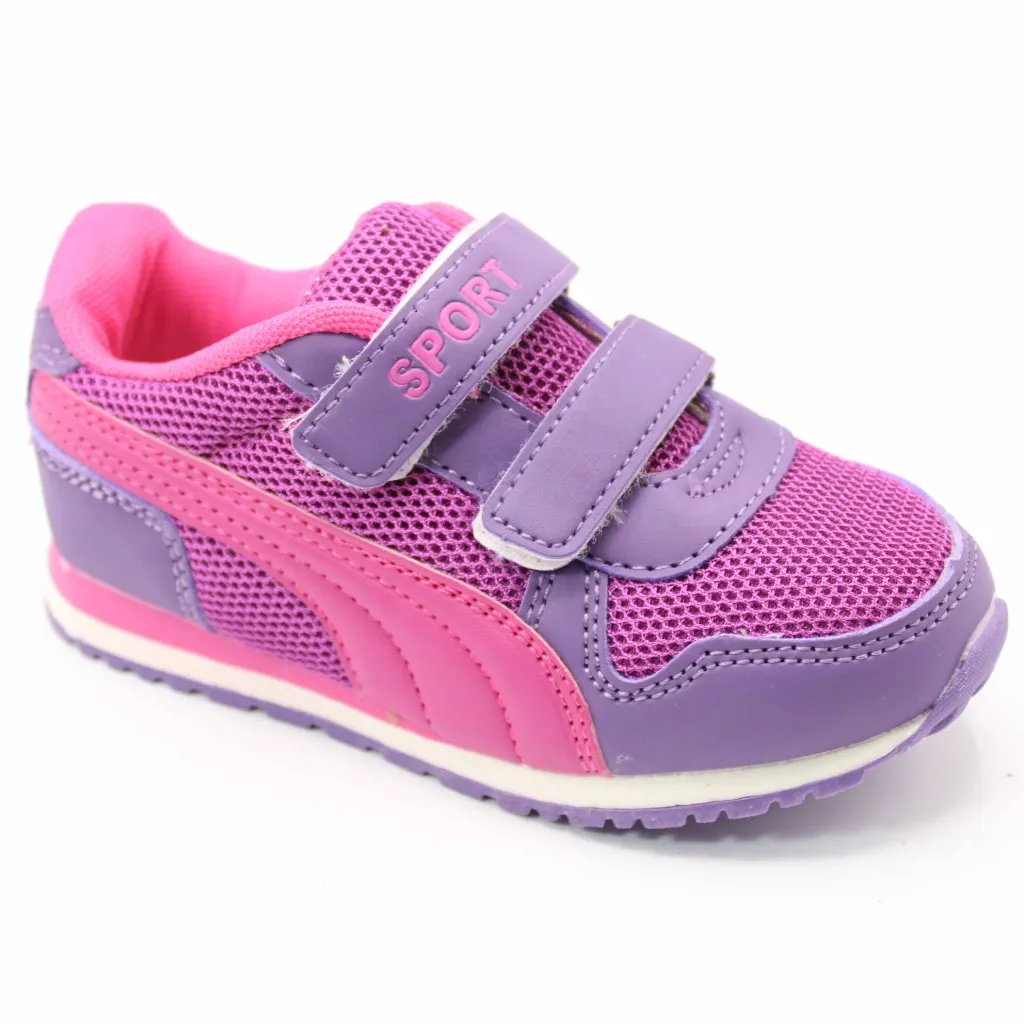 Детские весенние кроссовки сиреневого цвета МИКАСА BS03-657