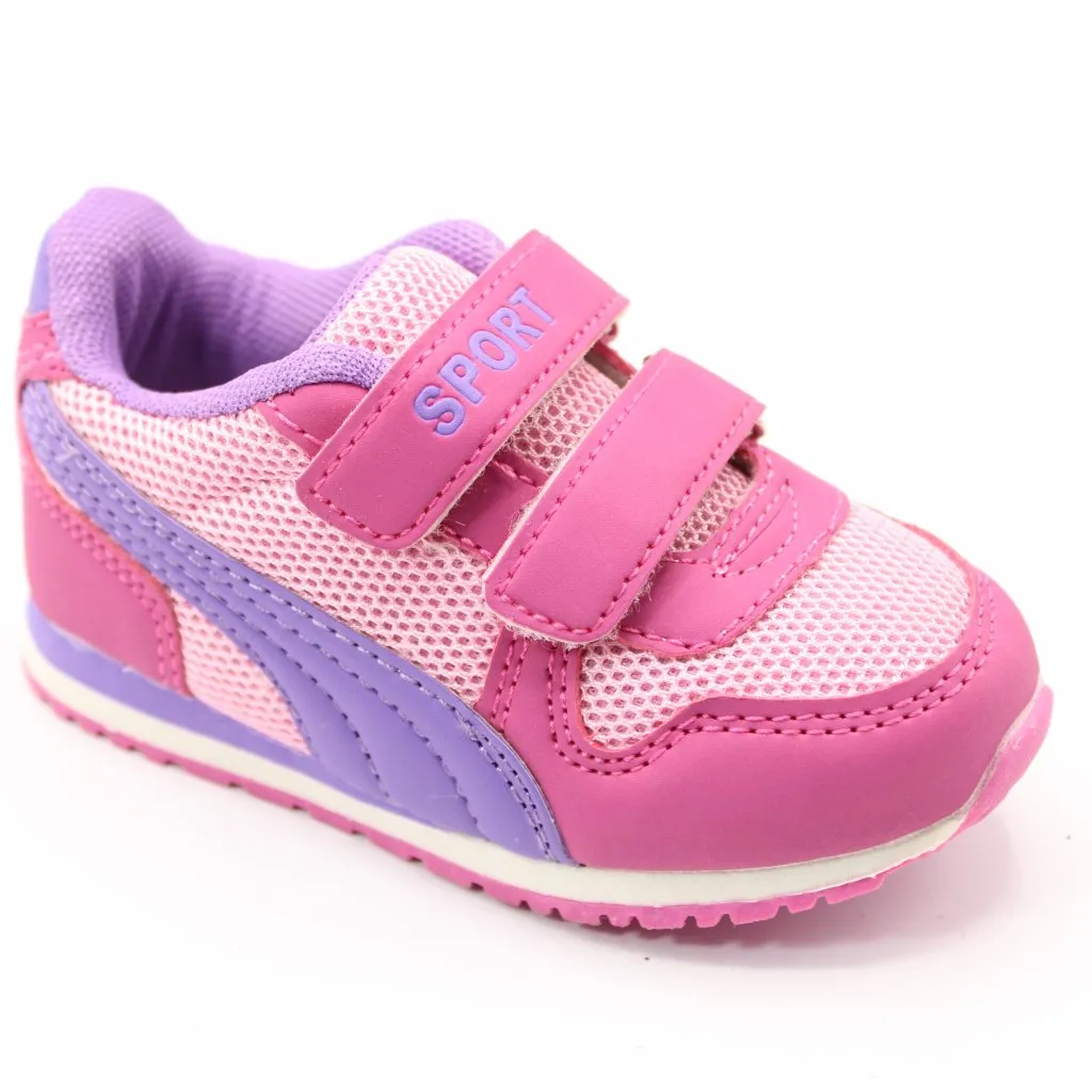 Детские весенние кроссовки розового цвета МИКАСА BS03-656