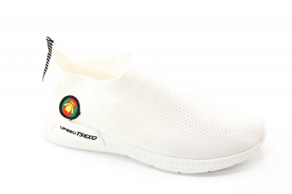 Женские летние кроссовки белого цвета SJMOK BS02-5230