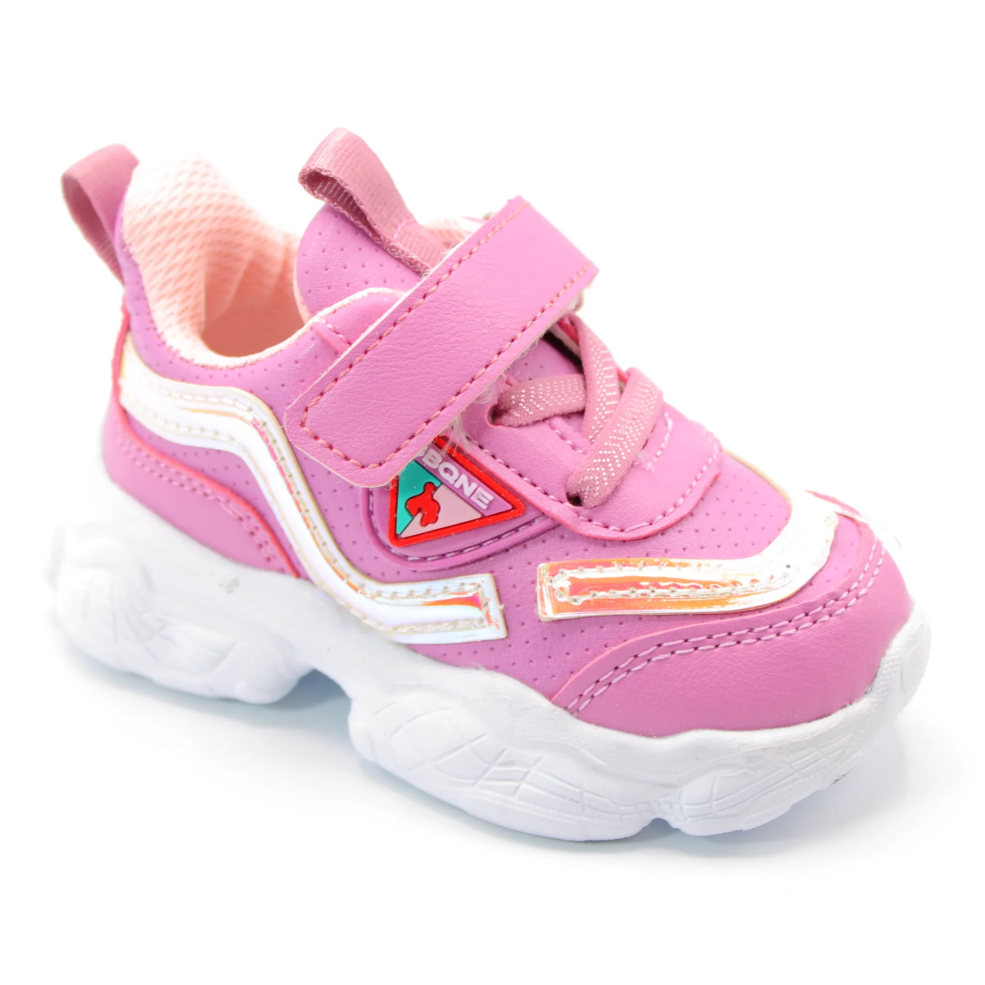 Детские весенние кроссовки розового цвета MEITESI BS06-129