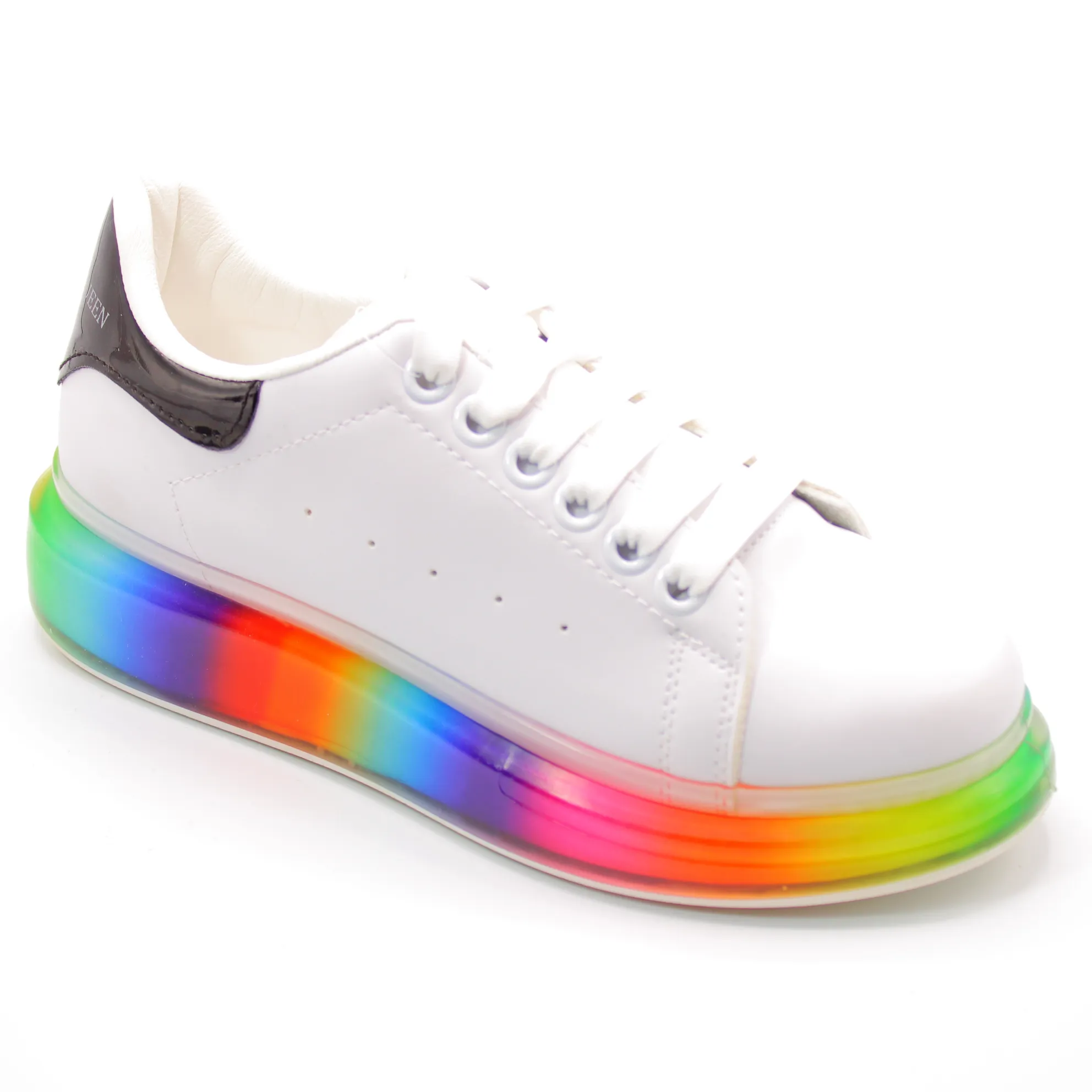 Женские весенние кроссовки белого цвета SJMOK BS02-646