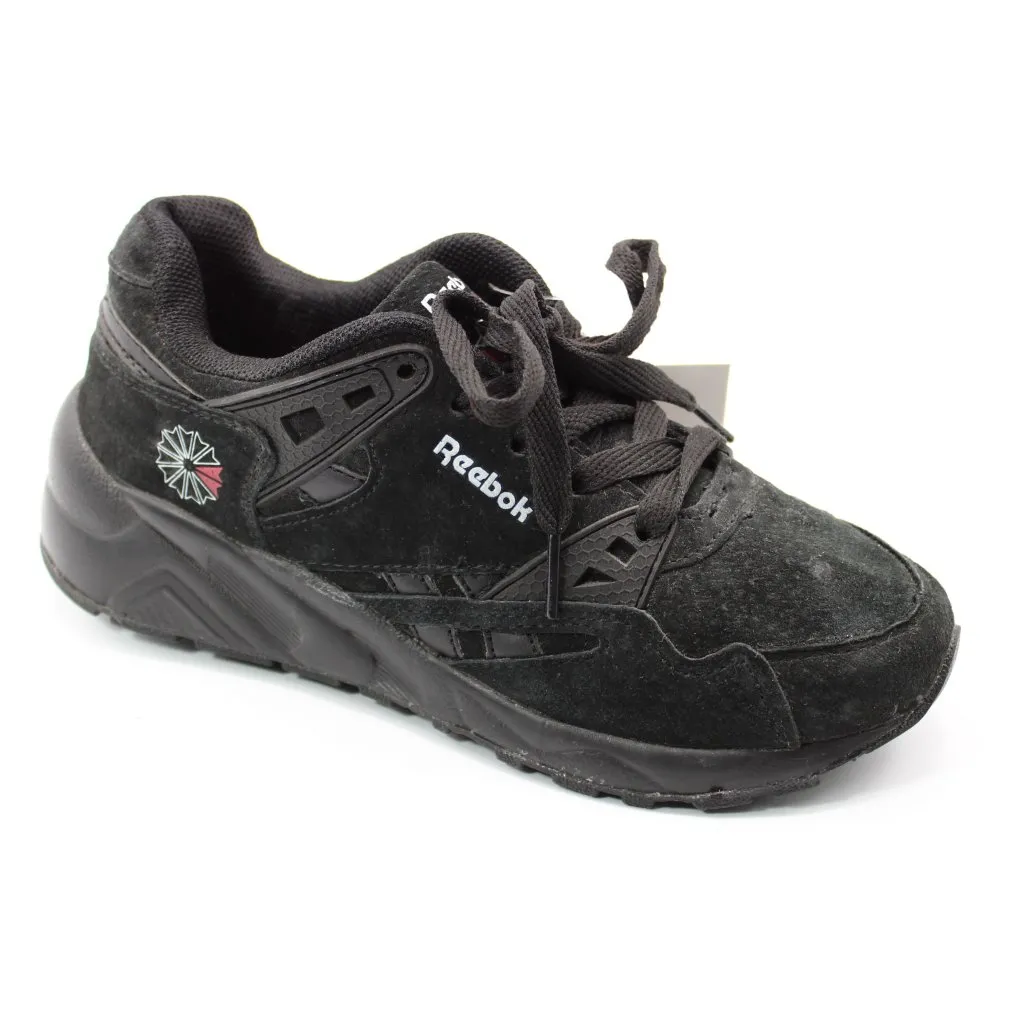 Детские весенние кроссовки черного цвета REEBOK BS03-463