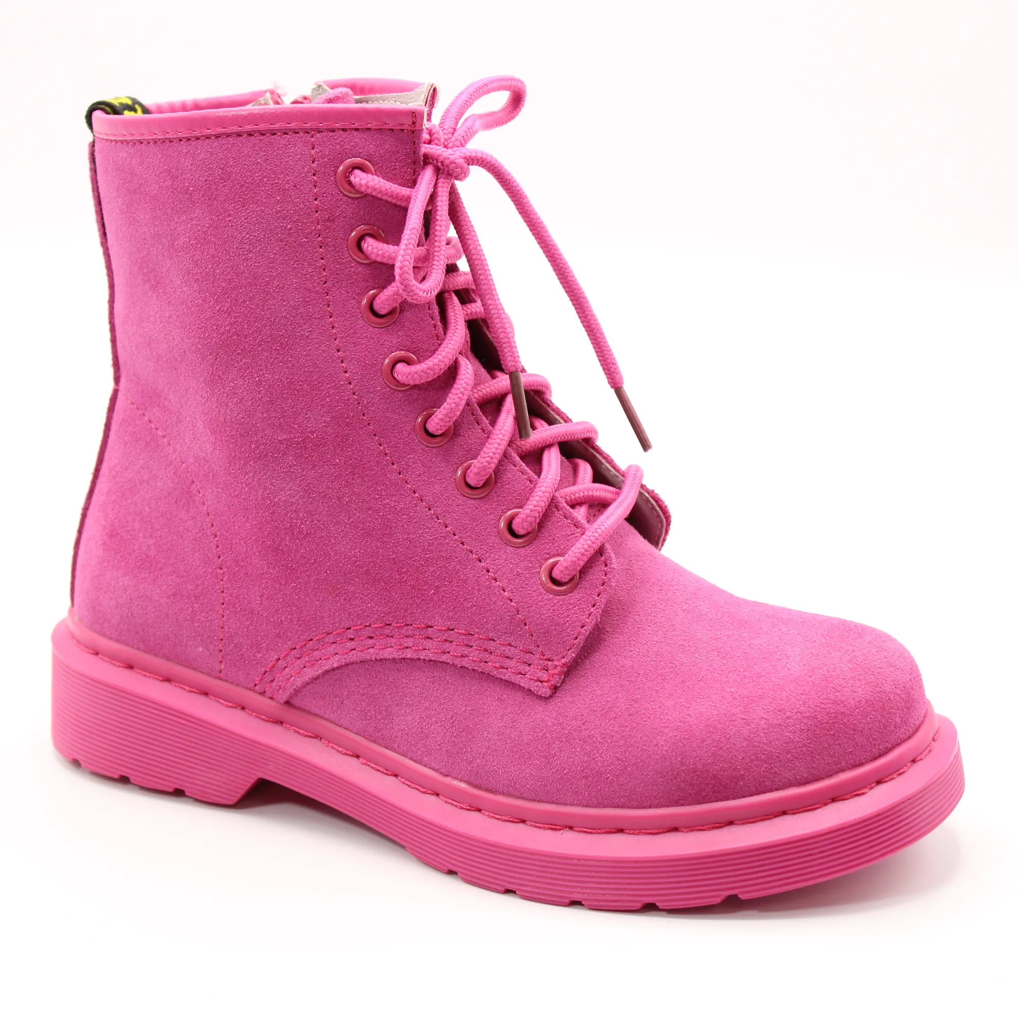 Женские весенние ботинки розового цвета BS01-138