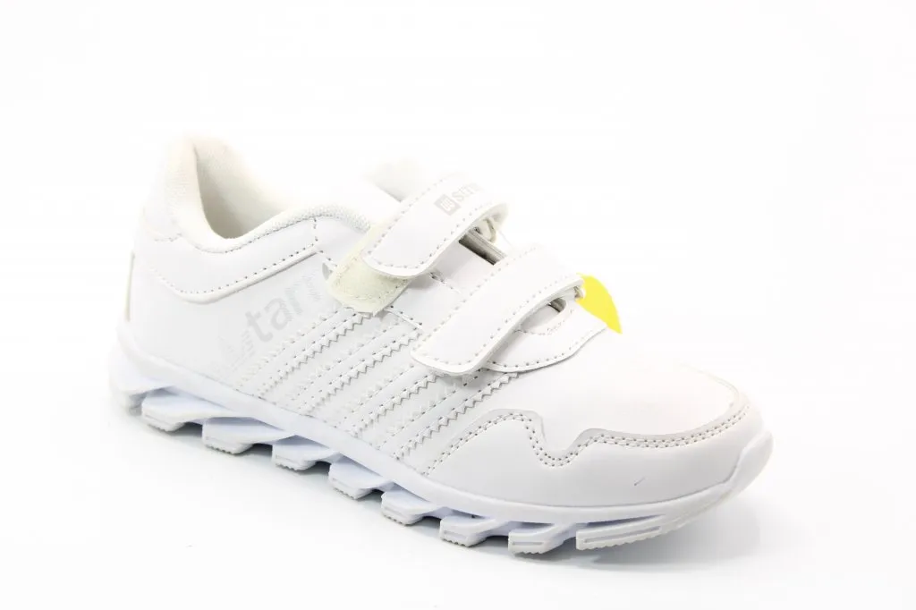 Детские весенние кроссовки белого цвета SITUO BS03-1131