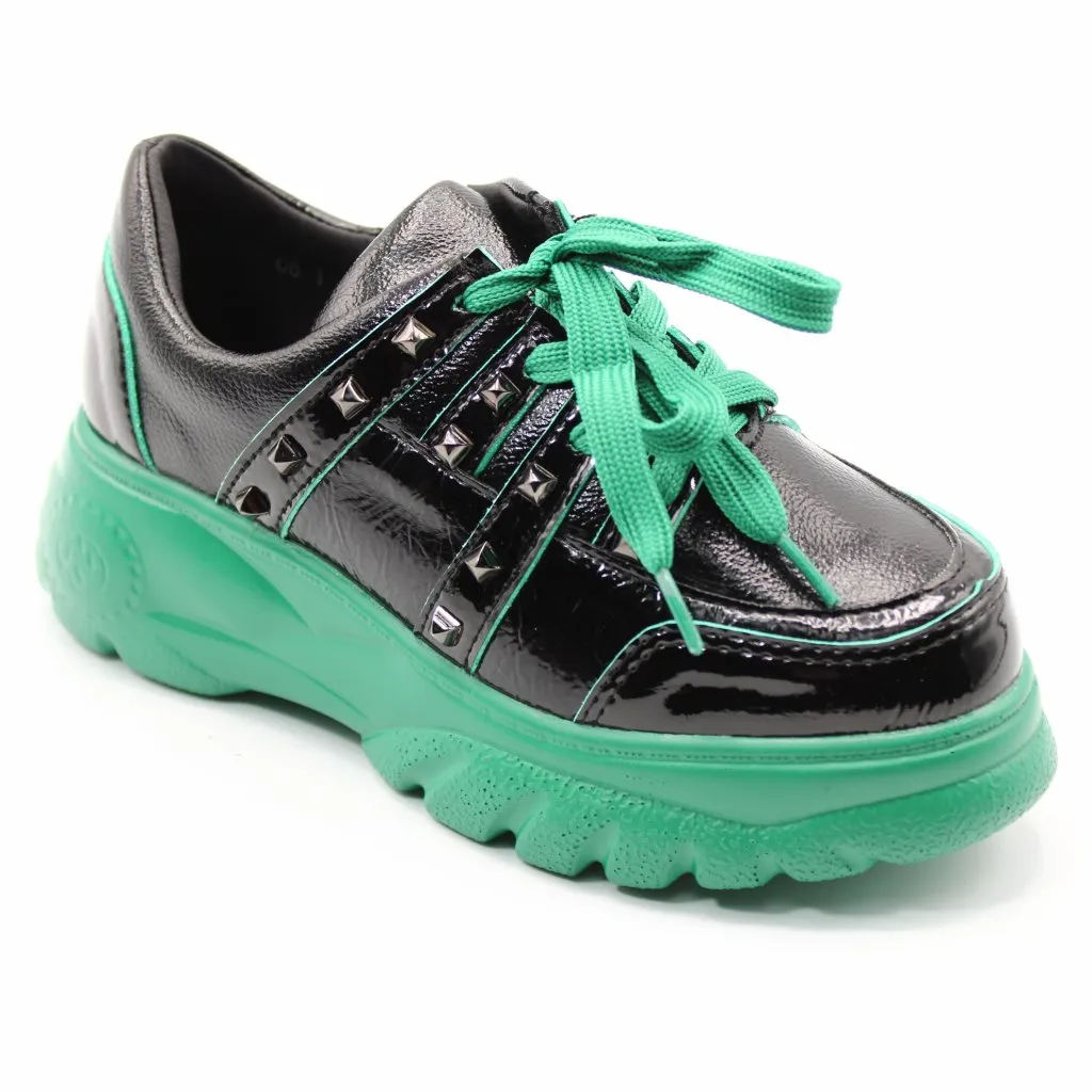 Детские весенние кроссовки черного цвета MEITESI BS03-2002