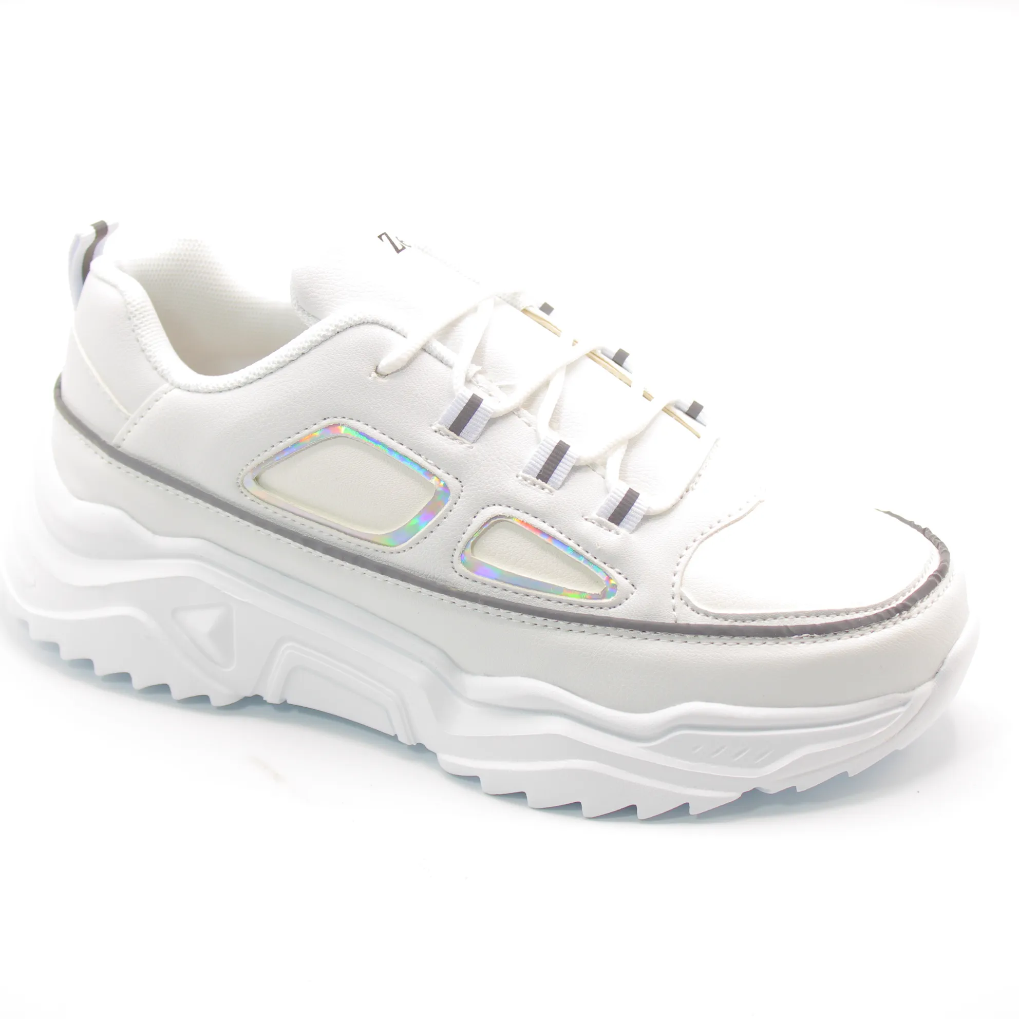 Женские весенние кроссовки белого цвета ZEQI BS06-111