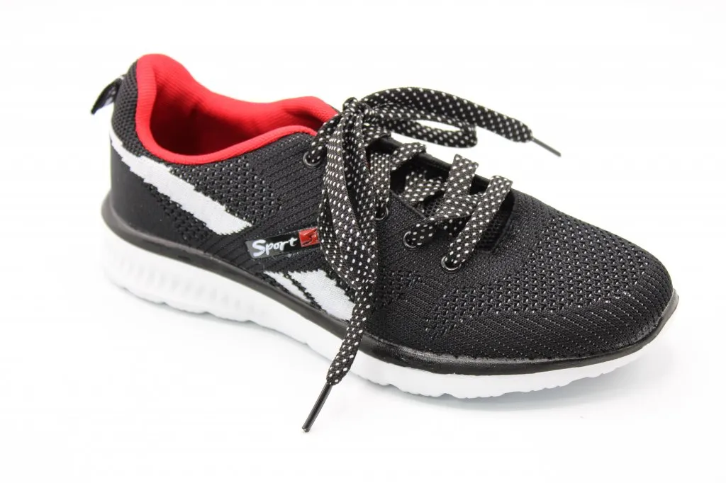 Женские весенние кроссовки черного цвета SAIJUN BS02-4046