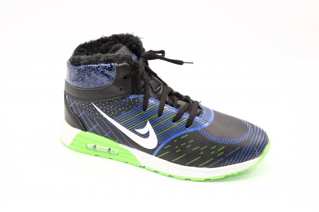 Женские зимние кроссовки синего цвета LITOLITO BS02-2236