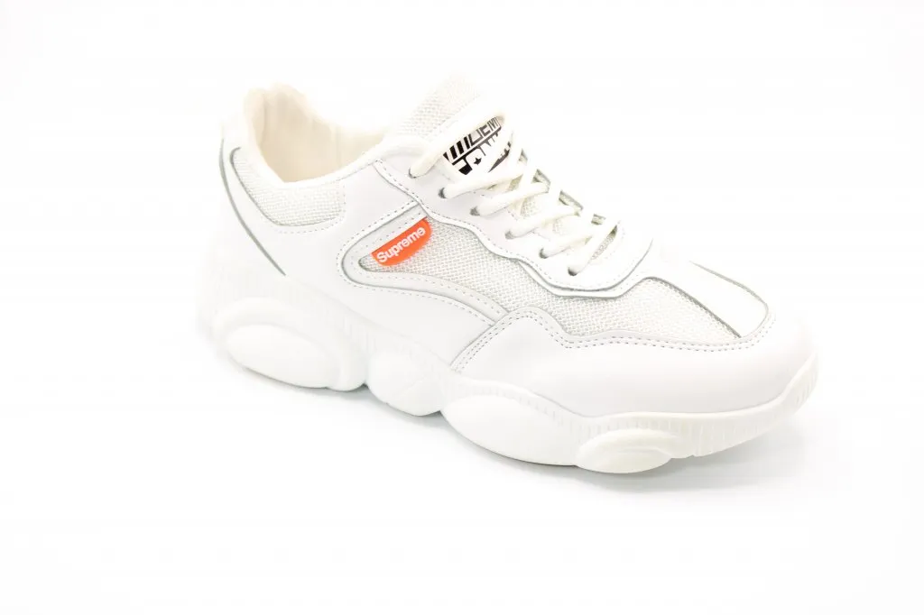 Женские весенние кроссовки белого цвета DINO ALBAT BS02-2201