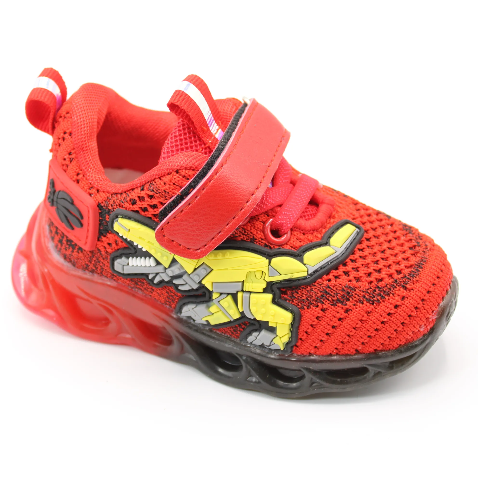 Детские весенние кроссовки красного цвета SLV BS03-2039