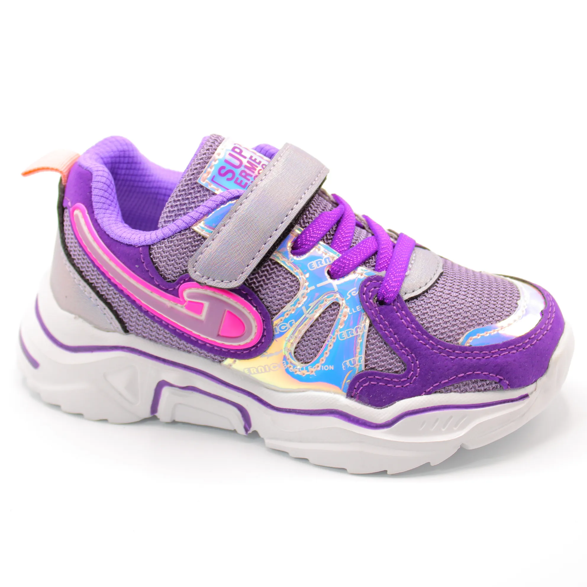 Детские весенние кроссовки цвета мультиколор SLV BS06-109