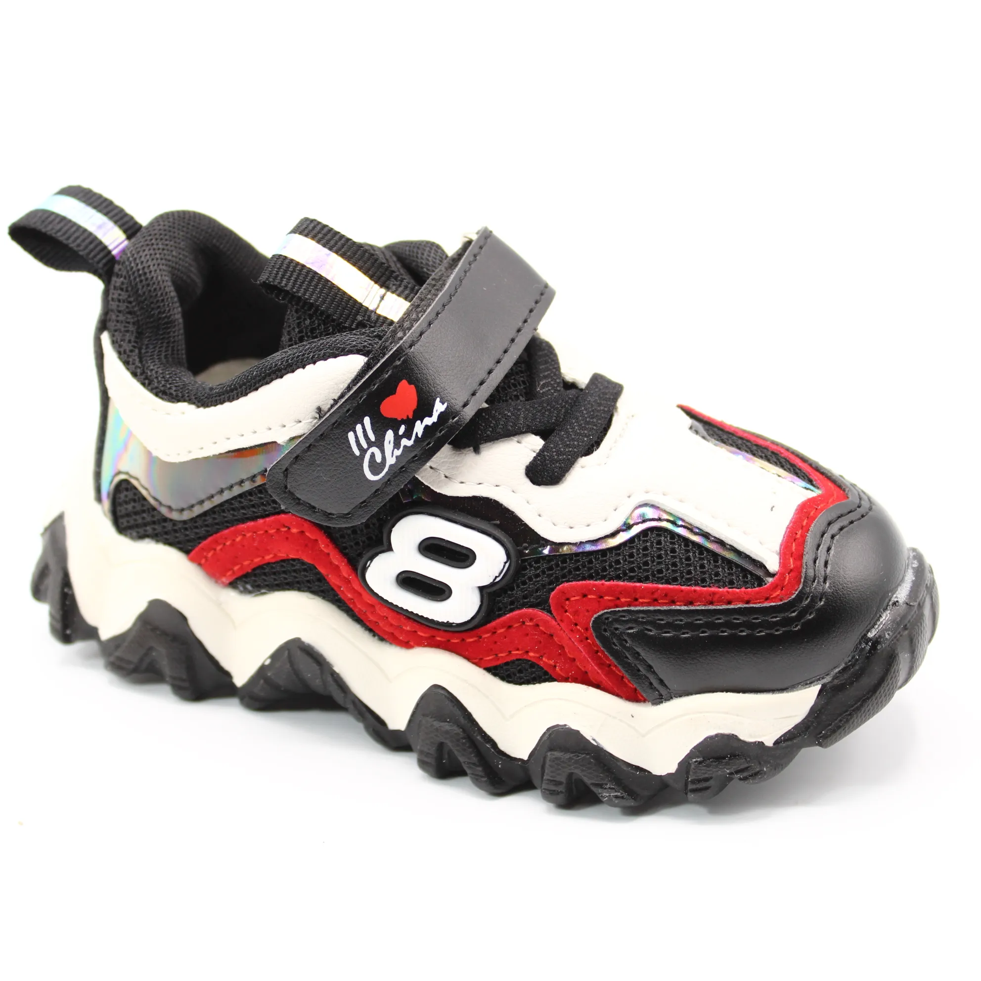 Детские весенние кроссовки бордового цвета SLV BS06-38