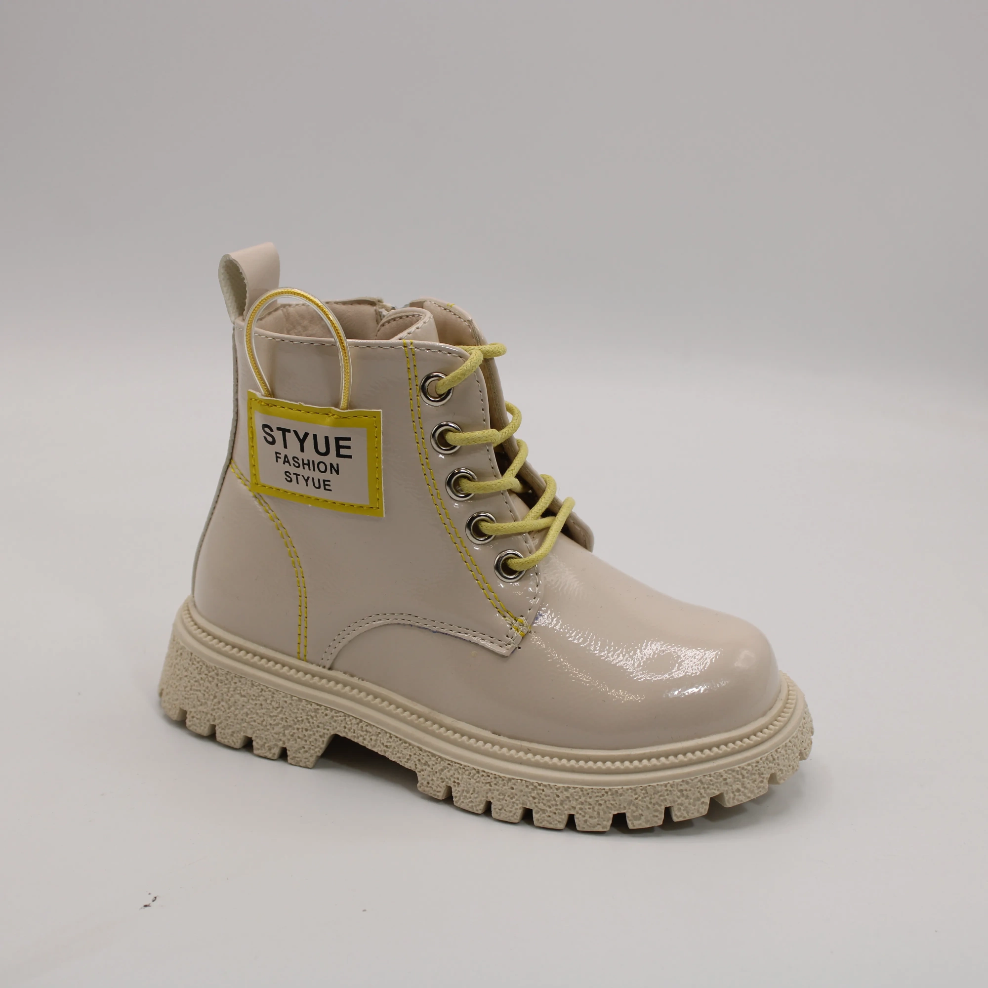 Детские ботинки бежевого цвета SLV BS06-1298