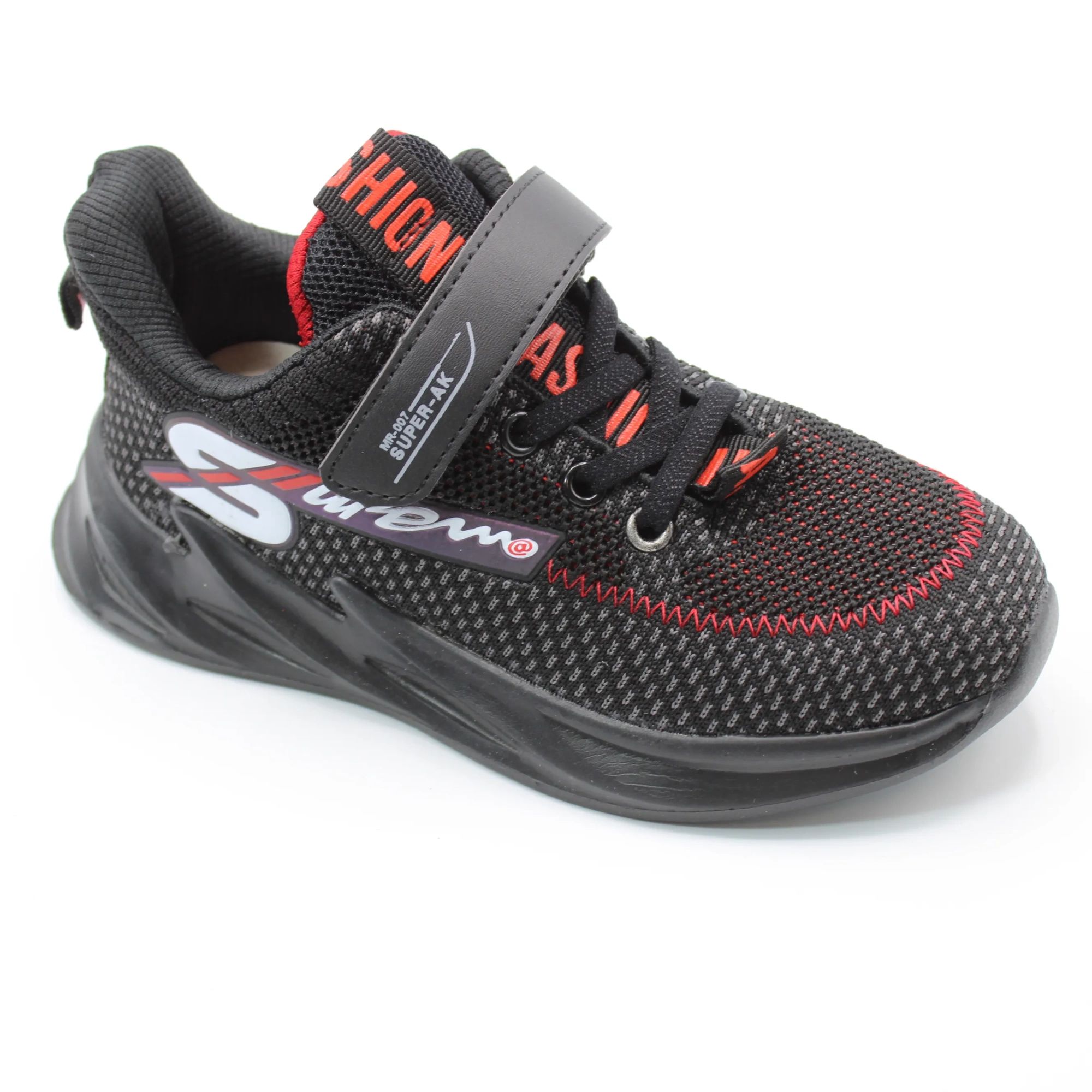 Детские осенние кроссовки черного цвета BESSKY BS03-2346