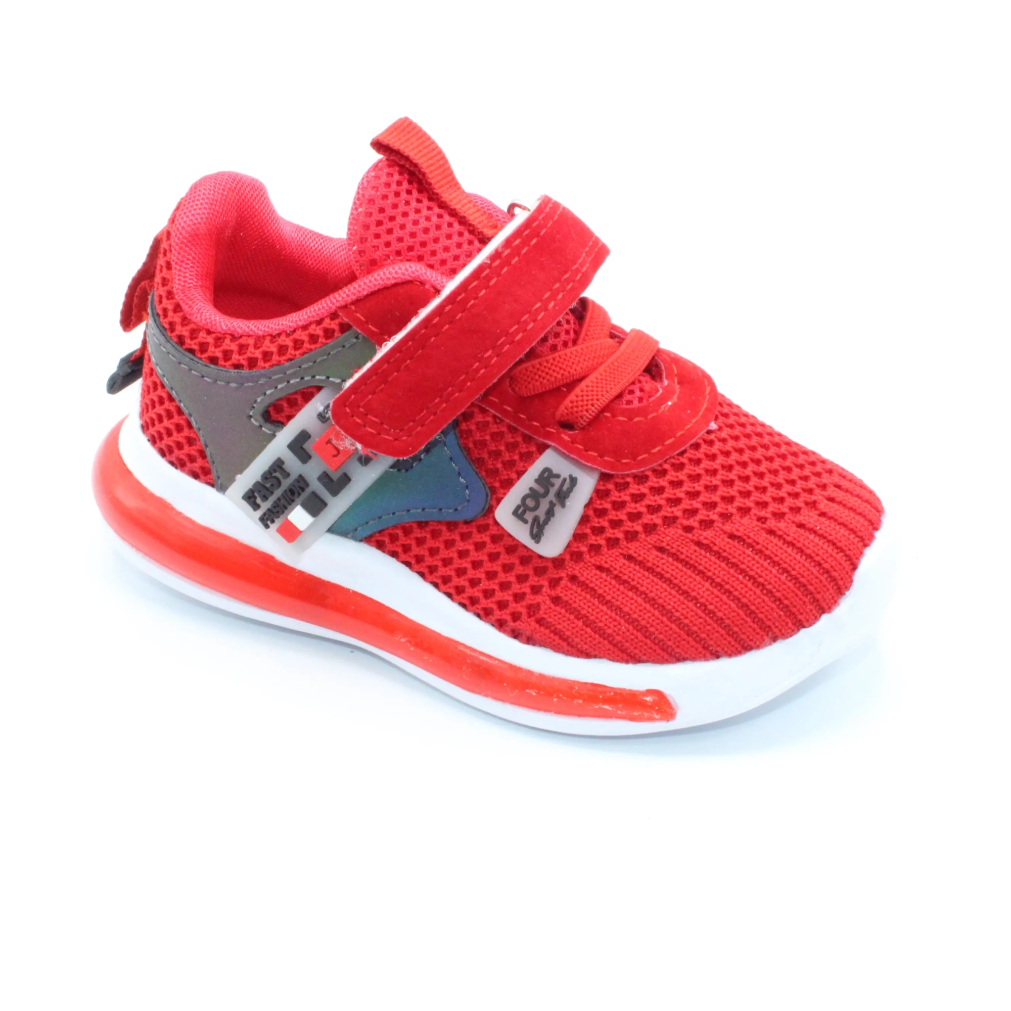 Детские весенние кроссовки красного цвета JONG.GOLF BS06-624