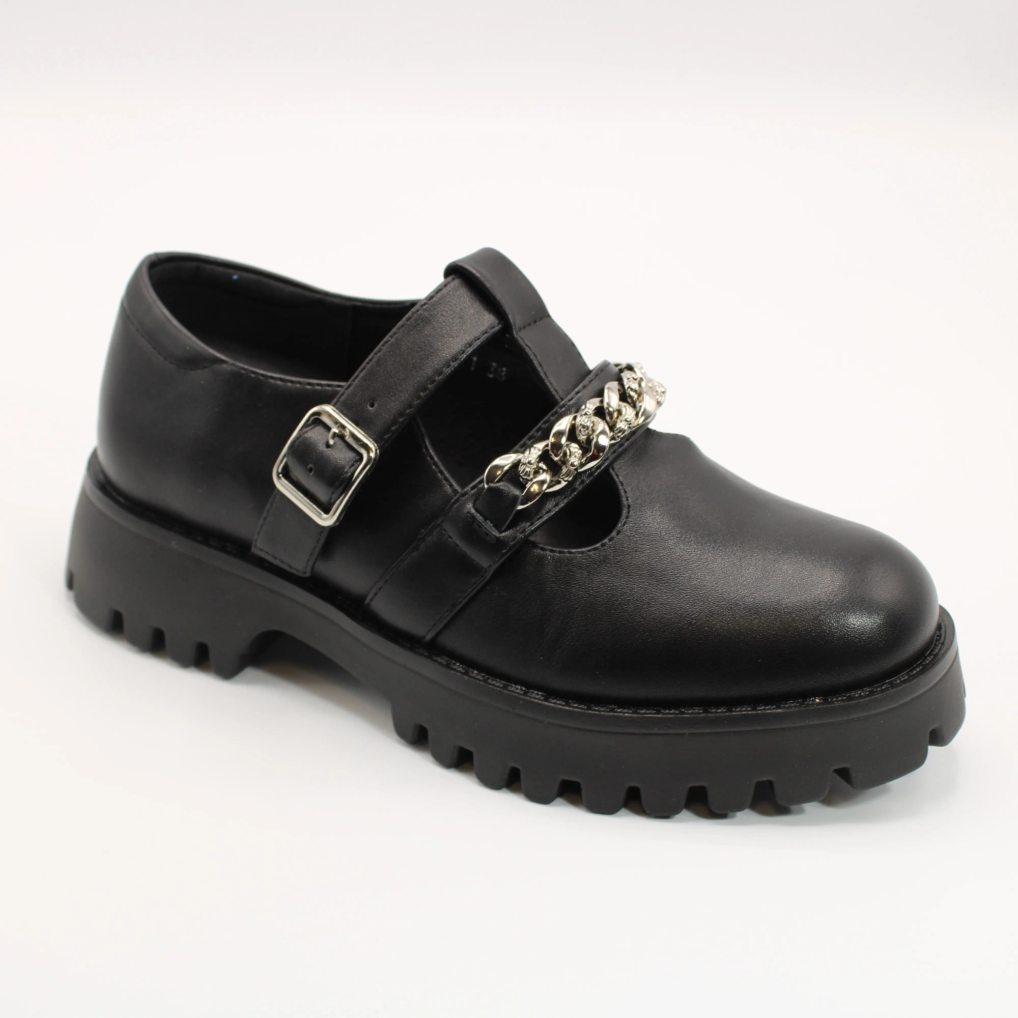 Женские туфли черного цвета DINO ALBAT BS02-1409