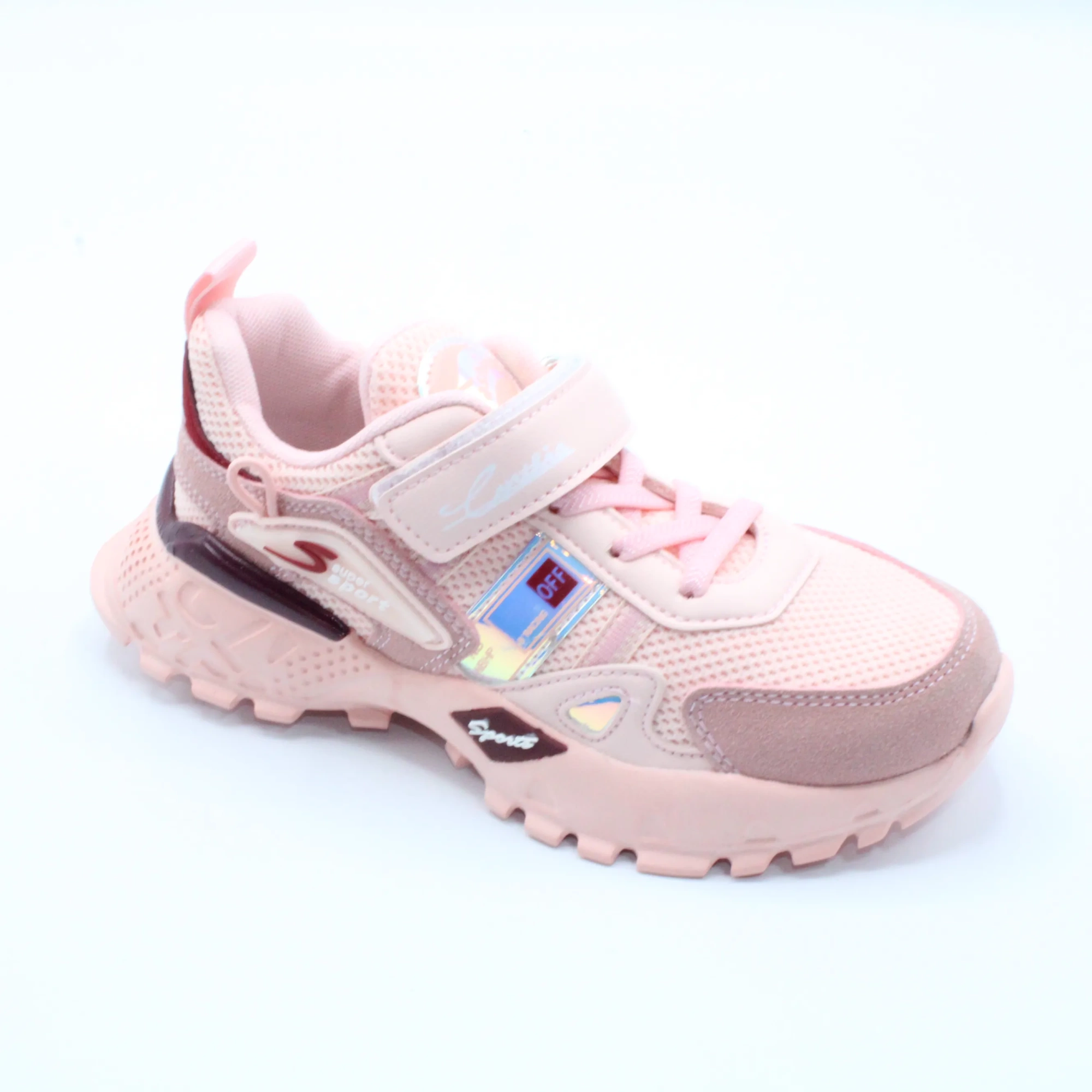 Детские весенние кроссовки розового цвета BESSKY BS05-112