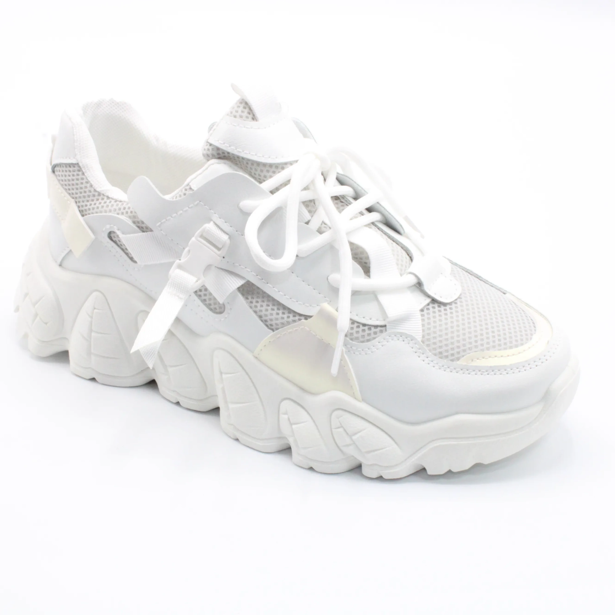 Женские весенние кроссовки белого цвета MARIO RICHI BS01-1001