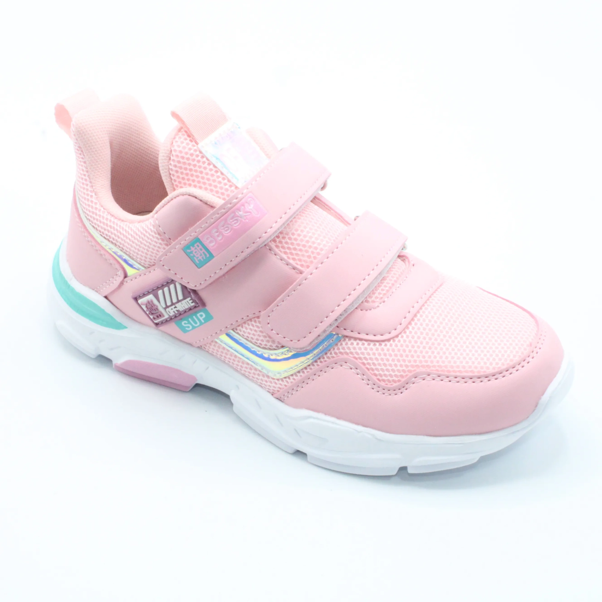 Детские весенние кроссовки розового цвета BESSKY BS06-622