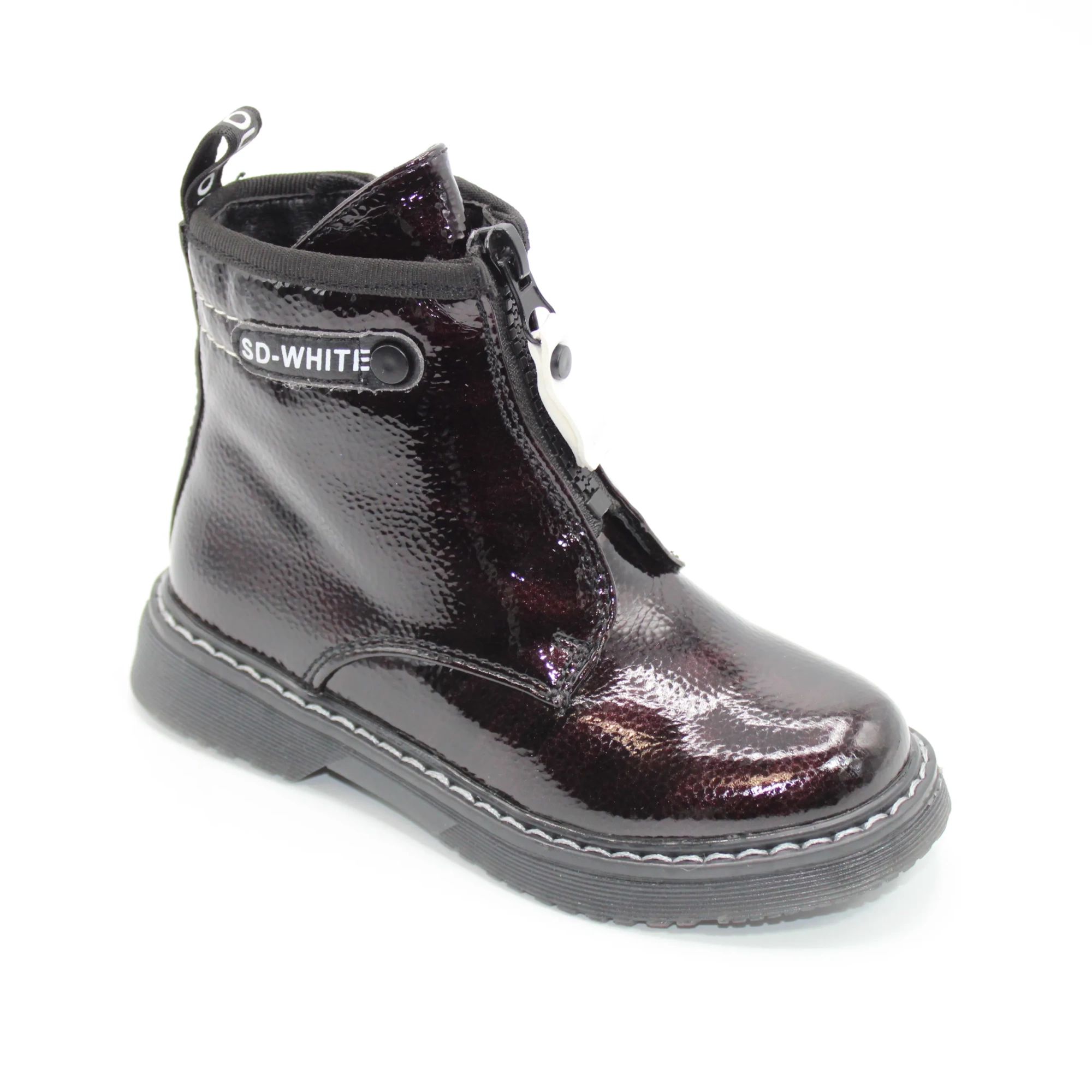 Детские ботинки черного цвета BESSKY BS06-889