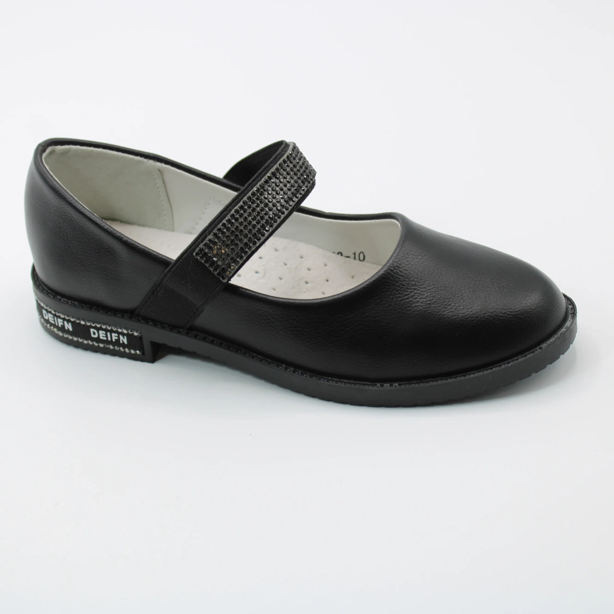 Детские летние туфли черного цвета ИРИНА BS03-2261