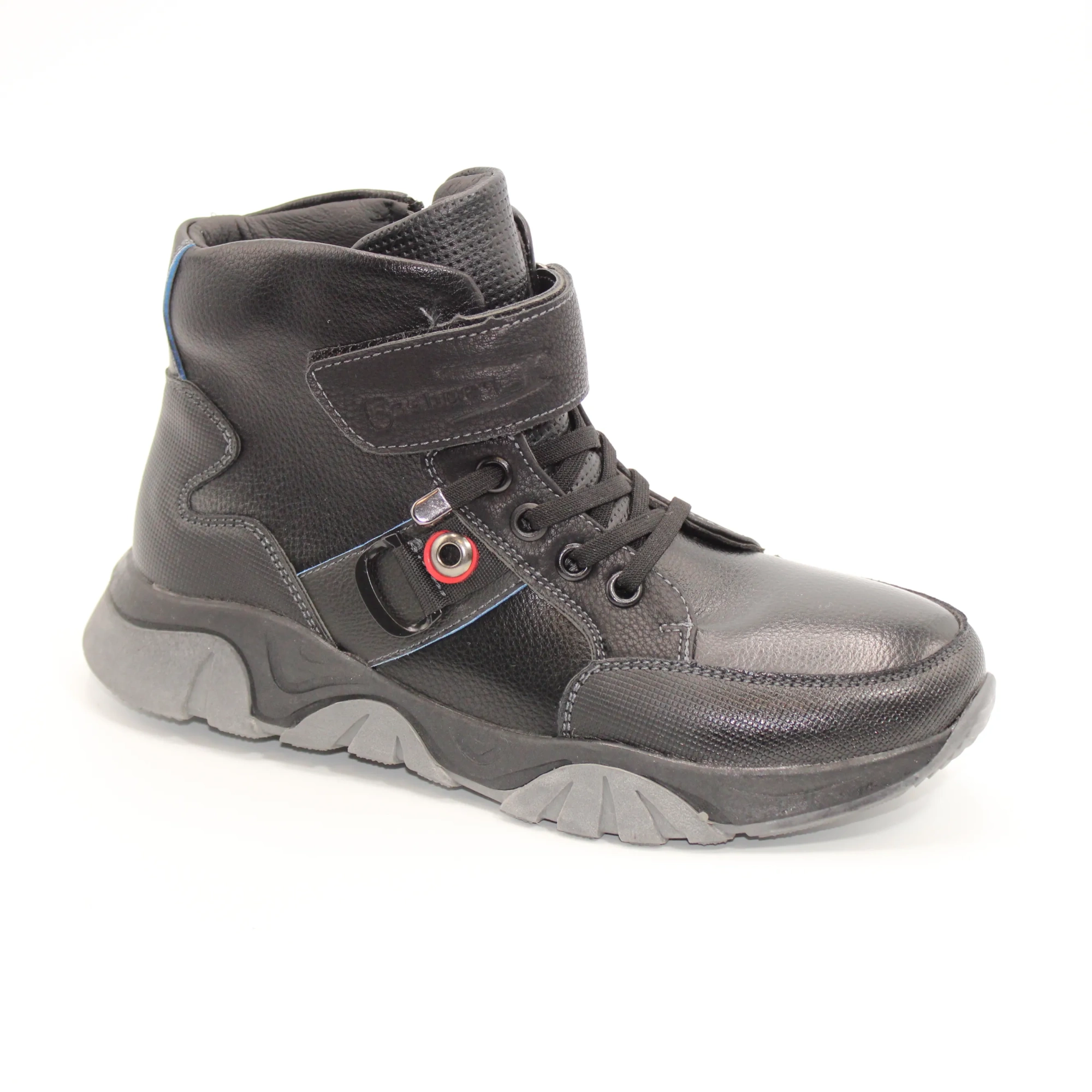 Детские ботинки черного цвета Д.ИРИНА&М.ИМПЕРИЯ BS03-2832