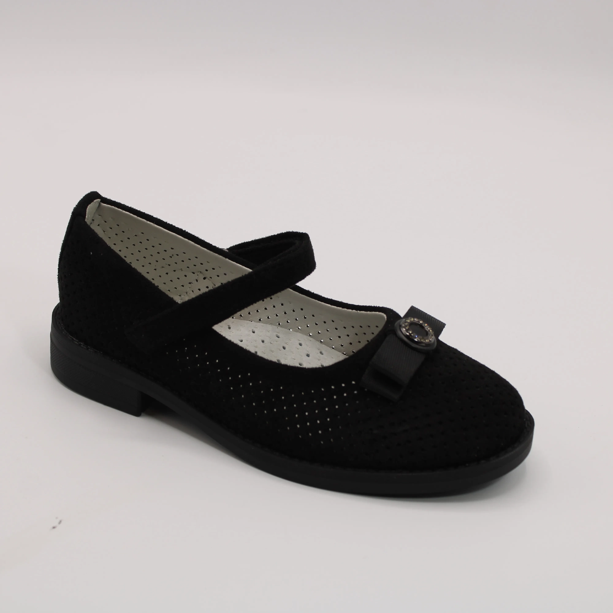 Детские туфли черного цвета BESSKY BS05-668