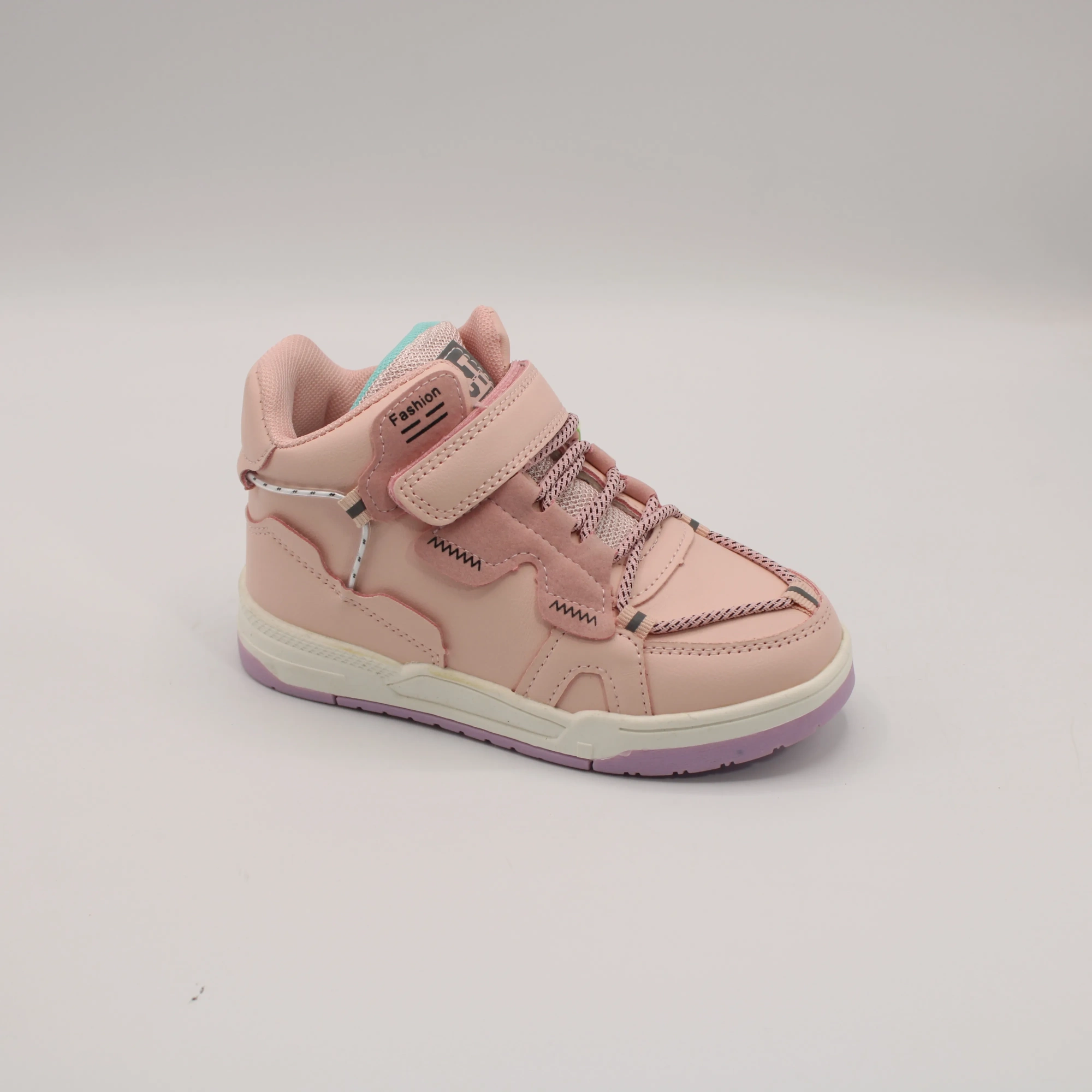 Детские кроссовки розового цвета MEITESI BS03-3423