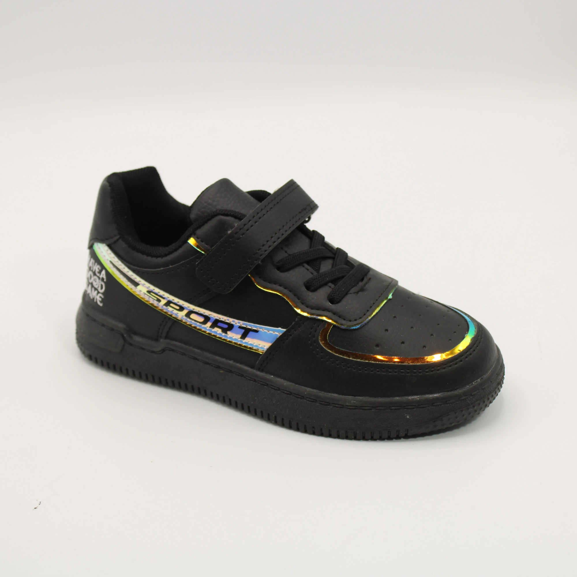 Детские кроссовки черного цвета JONG.GOLF BS05-916