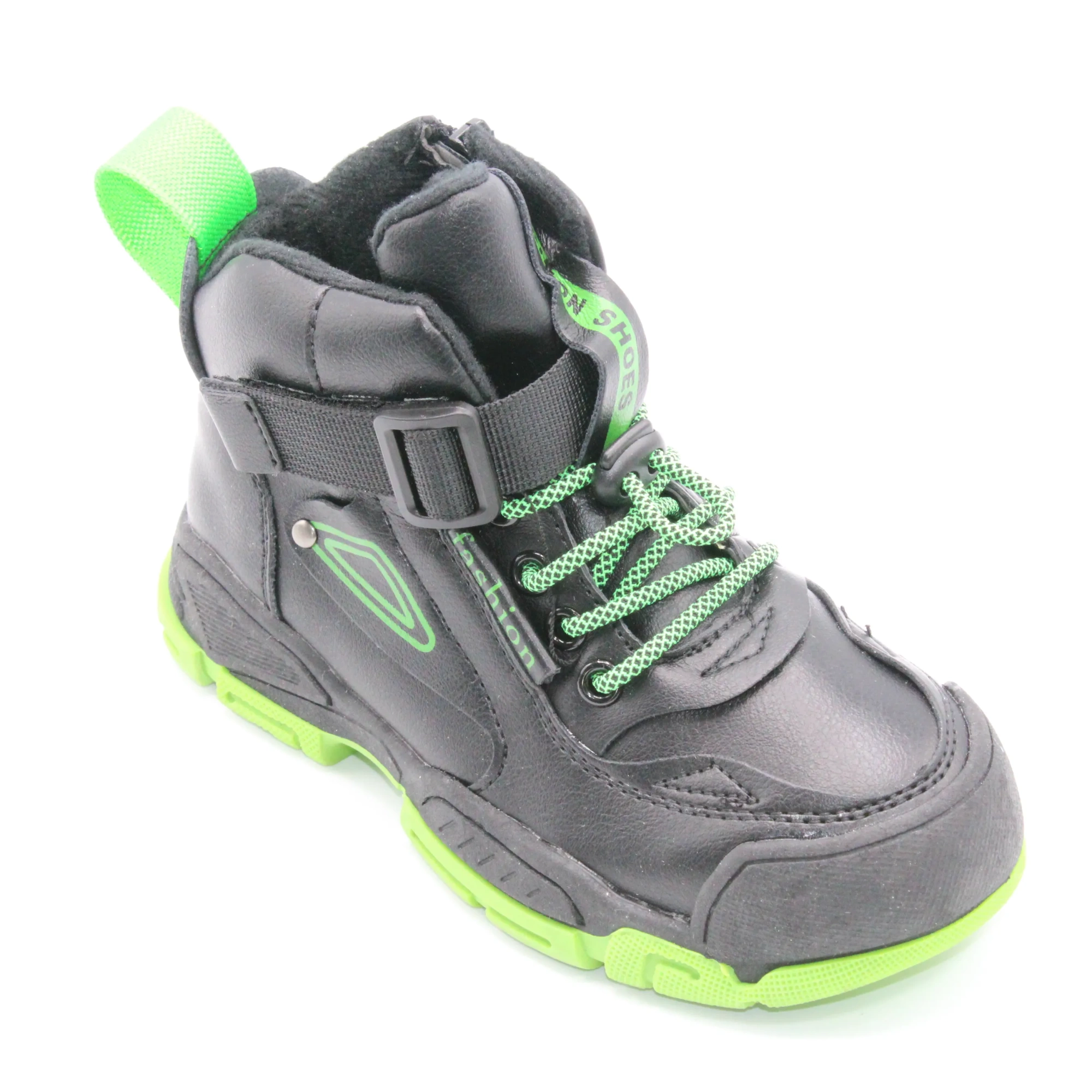 Детские весенние кроссовки черного цвета М+Д BS06-557