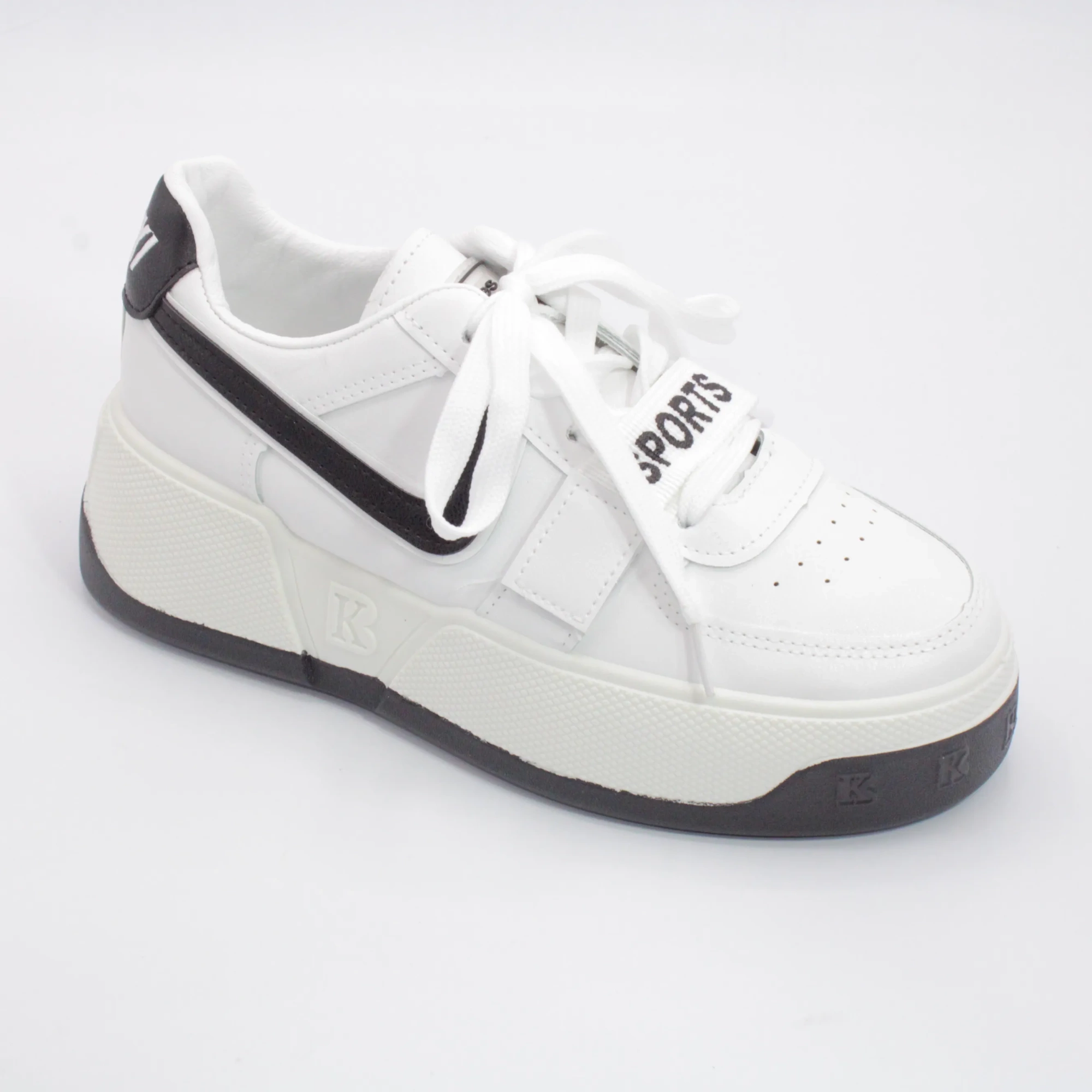 Женские кроссовки белого цвета белого цвета MEGER BS02-1227