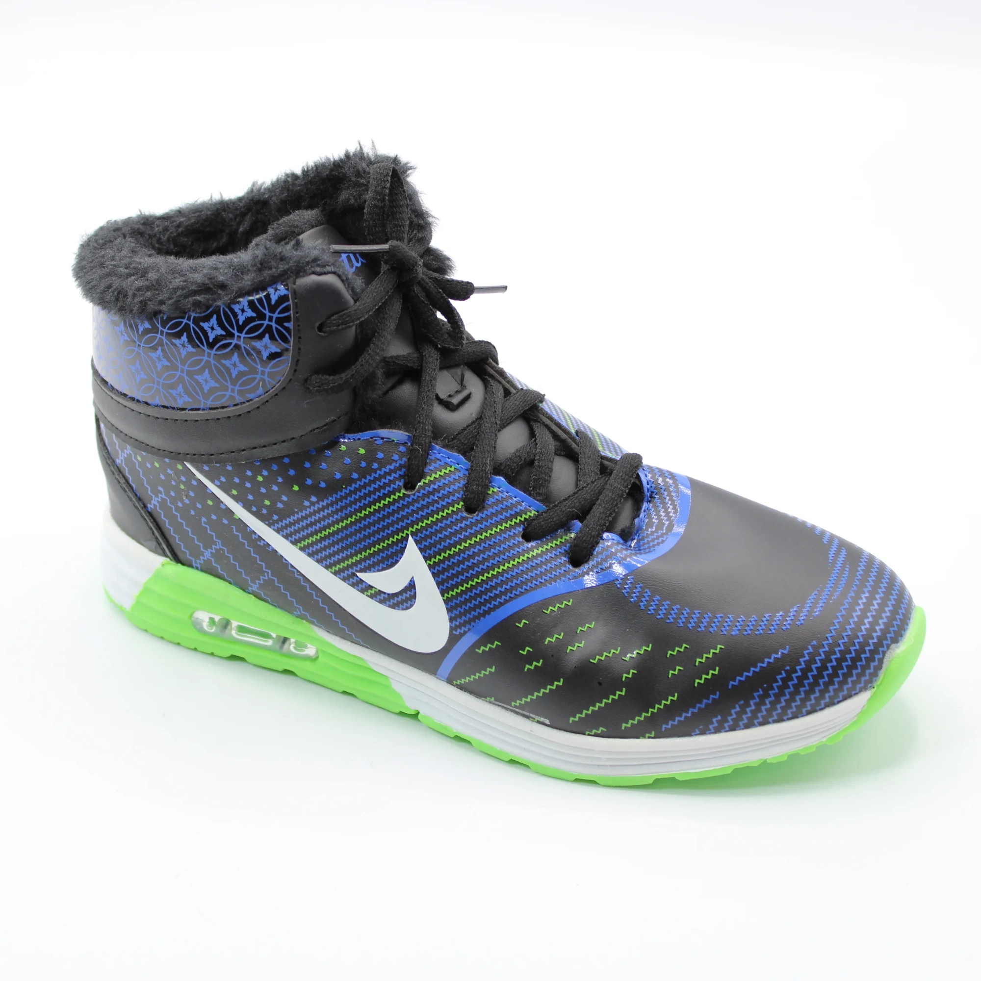 Женские зимние кроссовки синего цвета ZEQI BS01-902