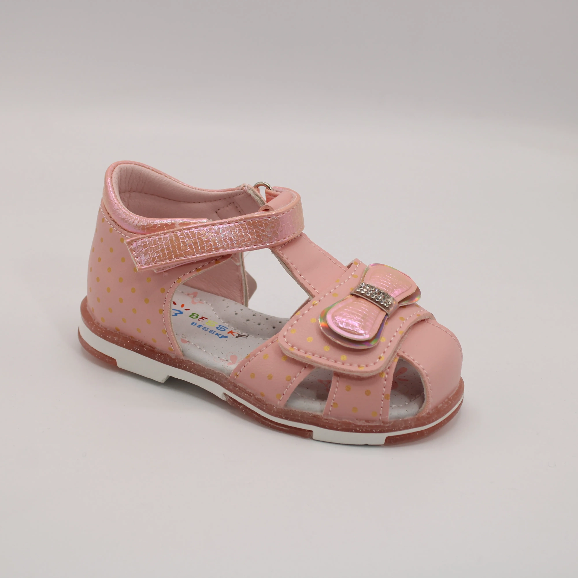 Детские босоножки розового цвета BESSKY BS06-1244