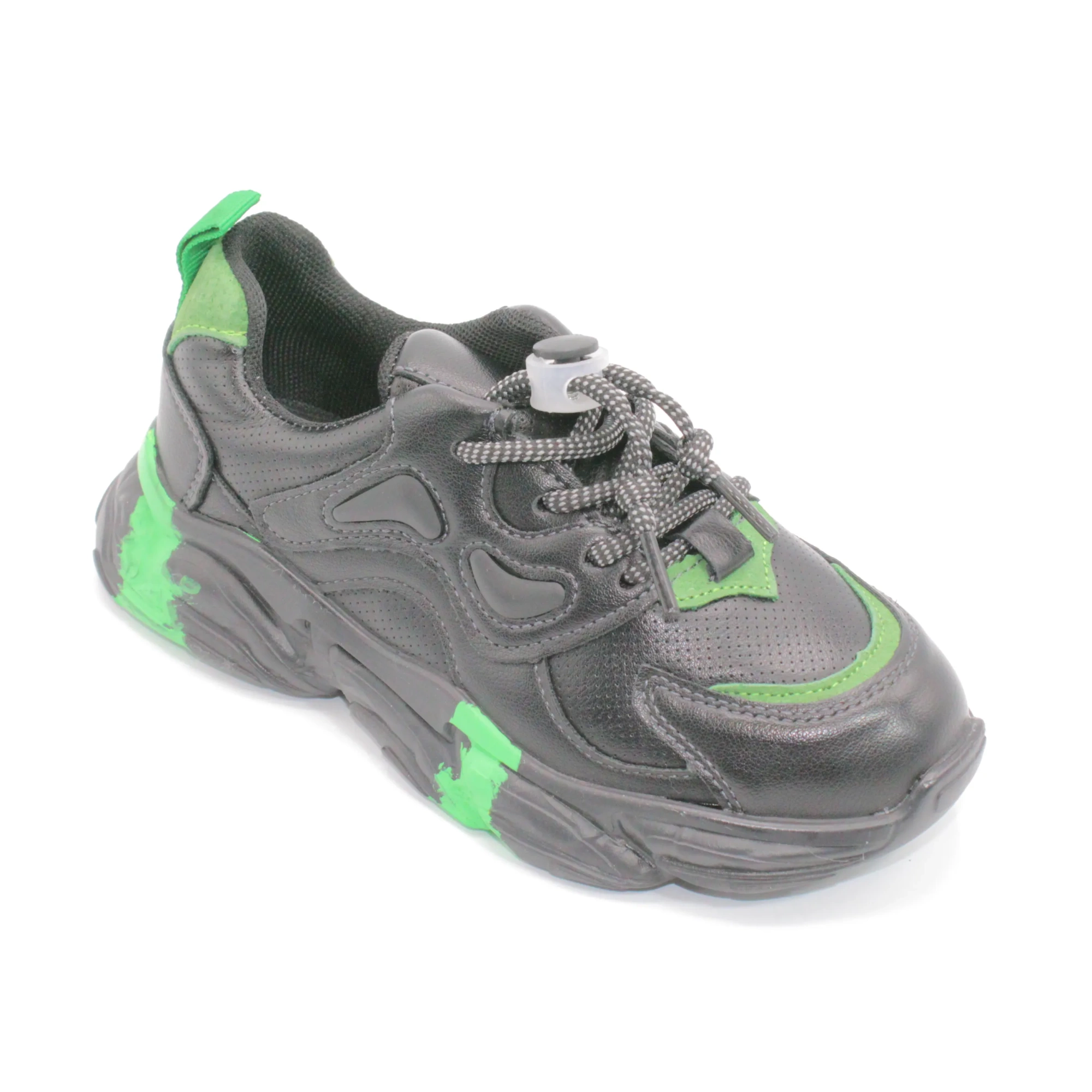 Детские кроссовки черного цвета КАЛОРИЯ BS06-817