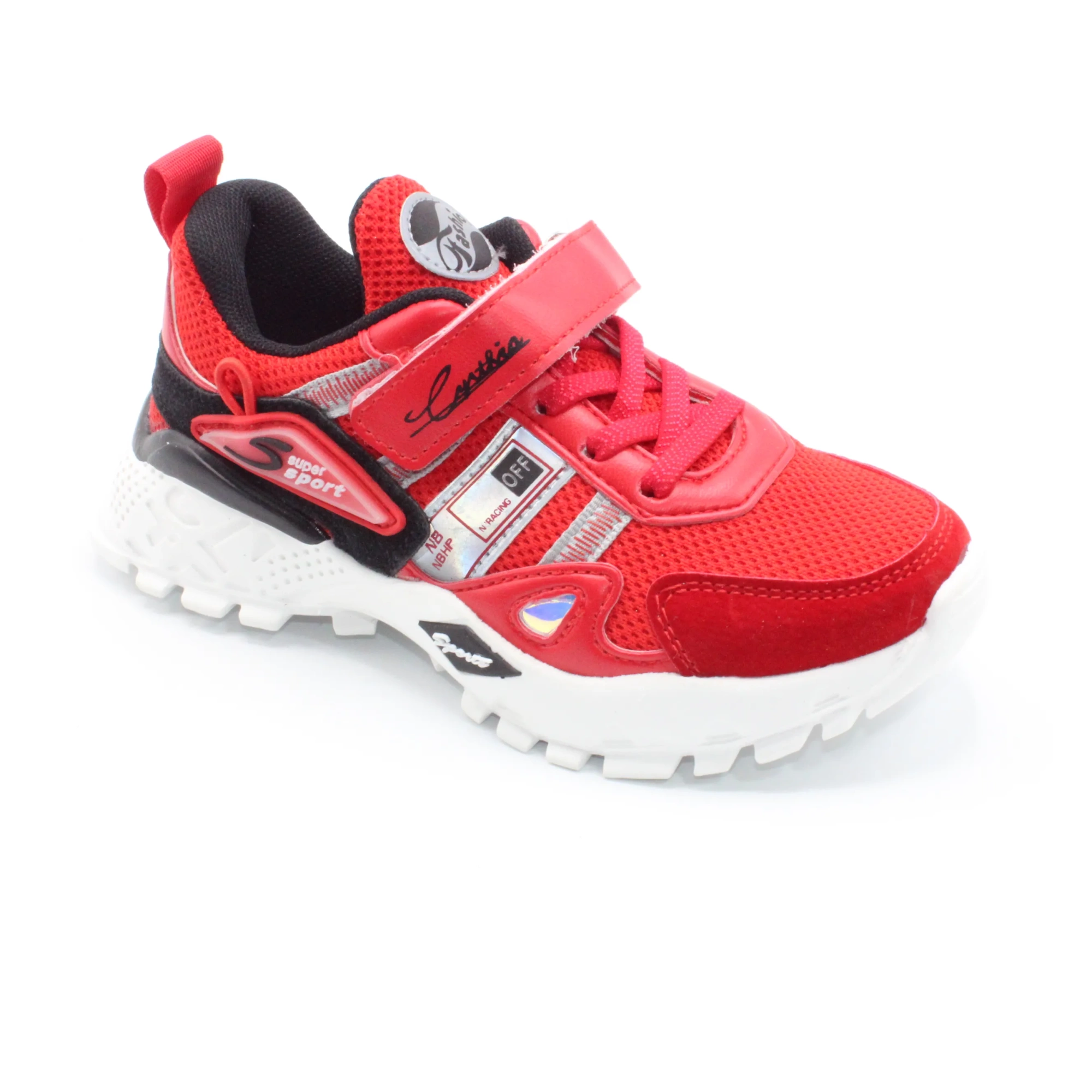 Детские весенние кроссовки красного цвета BESSKY BS05-159