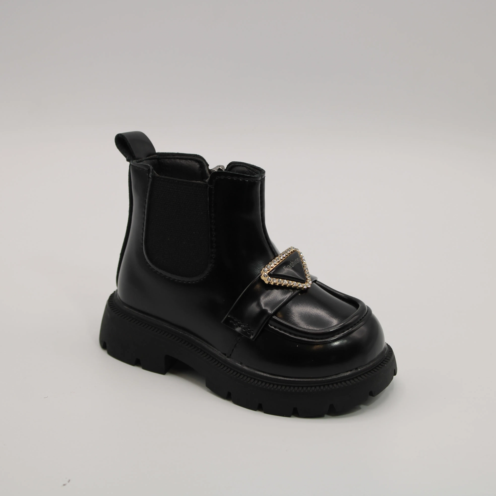 Детские ботинки черного цвета FASHION BS06-1372