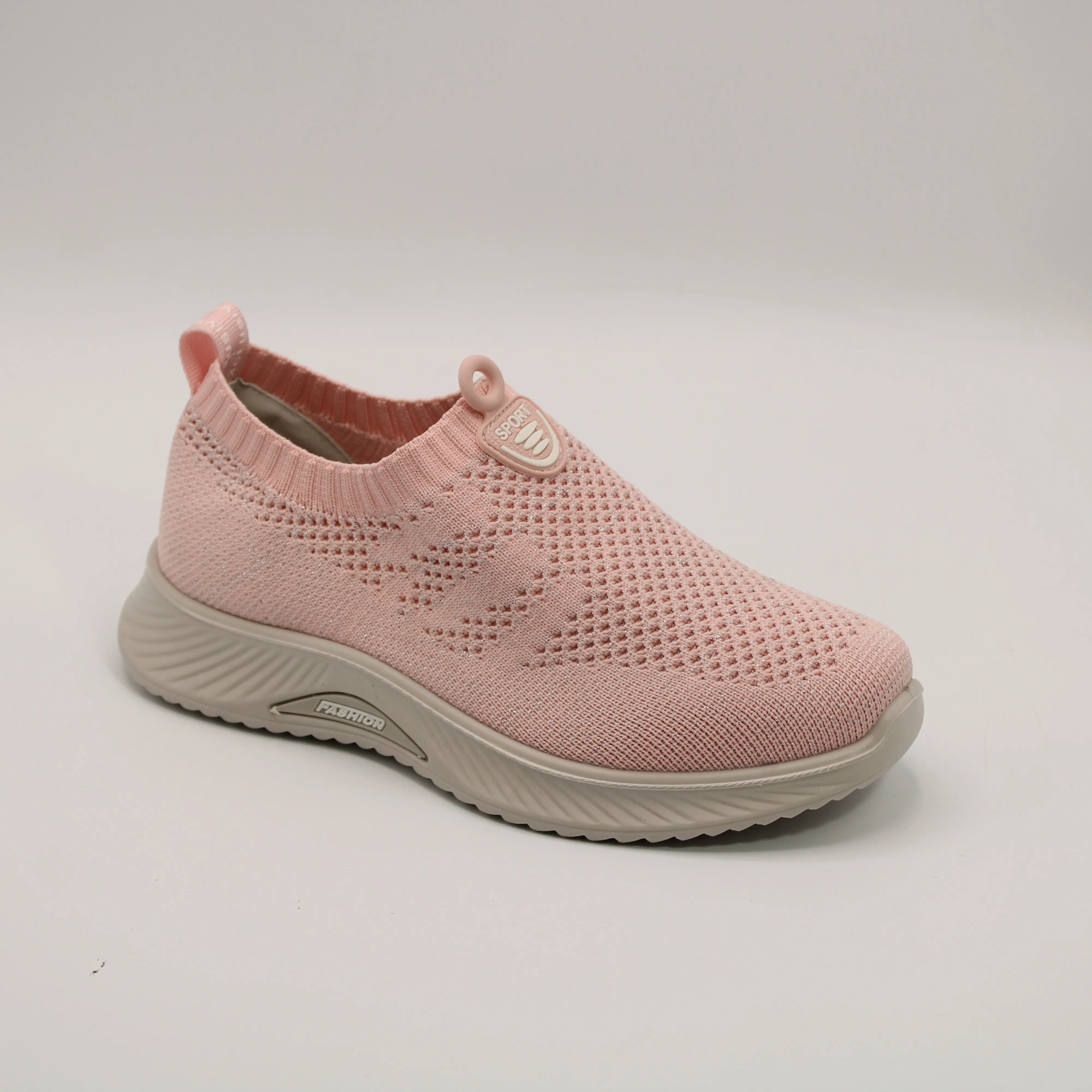 Женские слипоны розового цвета MOMOTARI BS02-1646