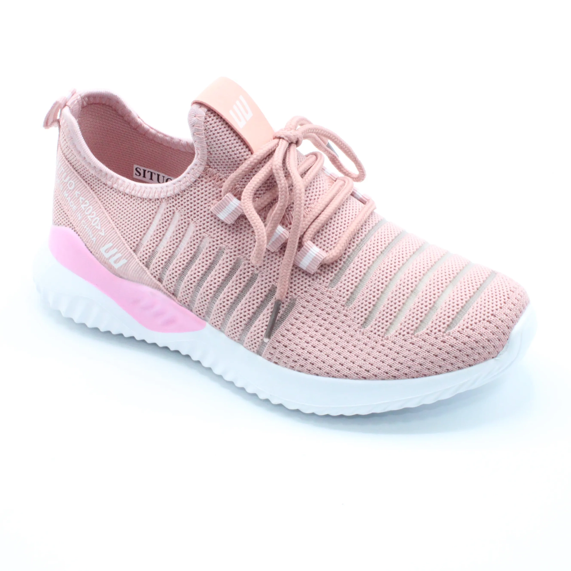 Женские весенние кроссовки розового цвета SITUO BS02-1098
